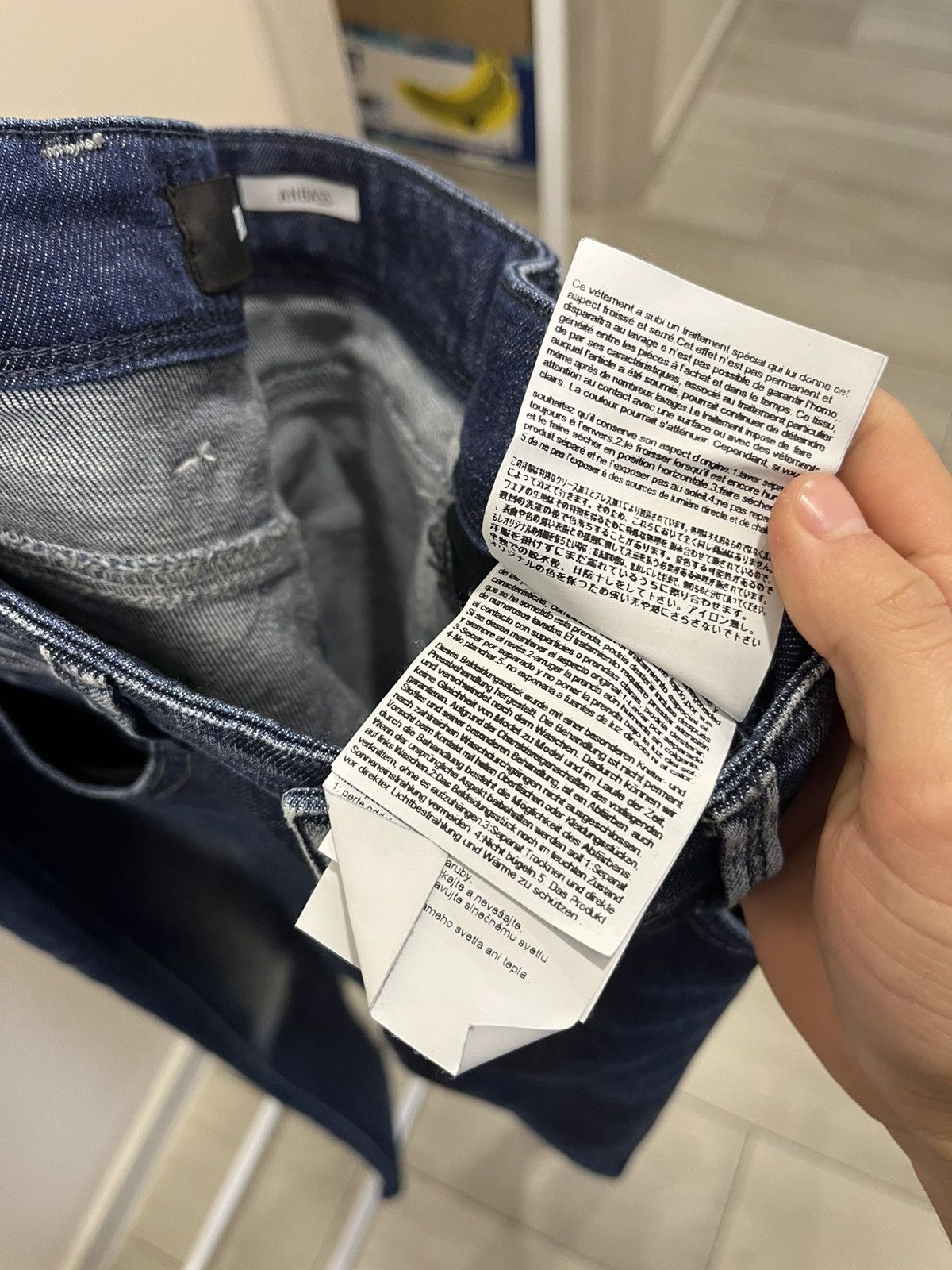 Replay Anbass Mens W31 L32 Slim Straight Jeans Denim Pants Trousers Size US 31 - 9 Thumbnail