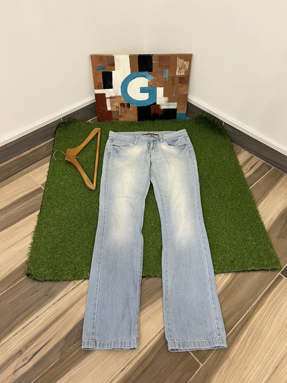 2000s Dolce Gabbana Spike Studded Jeans