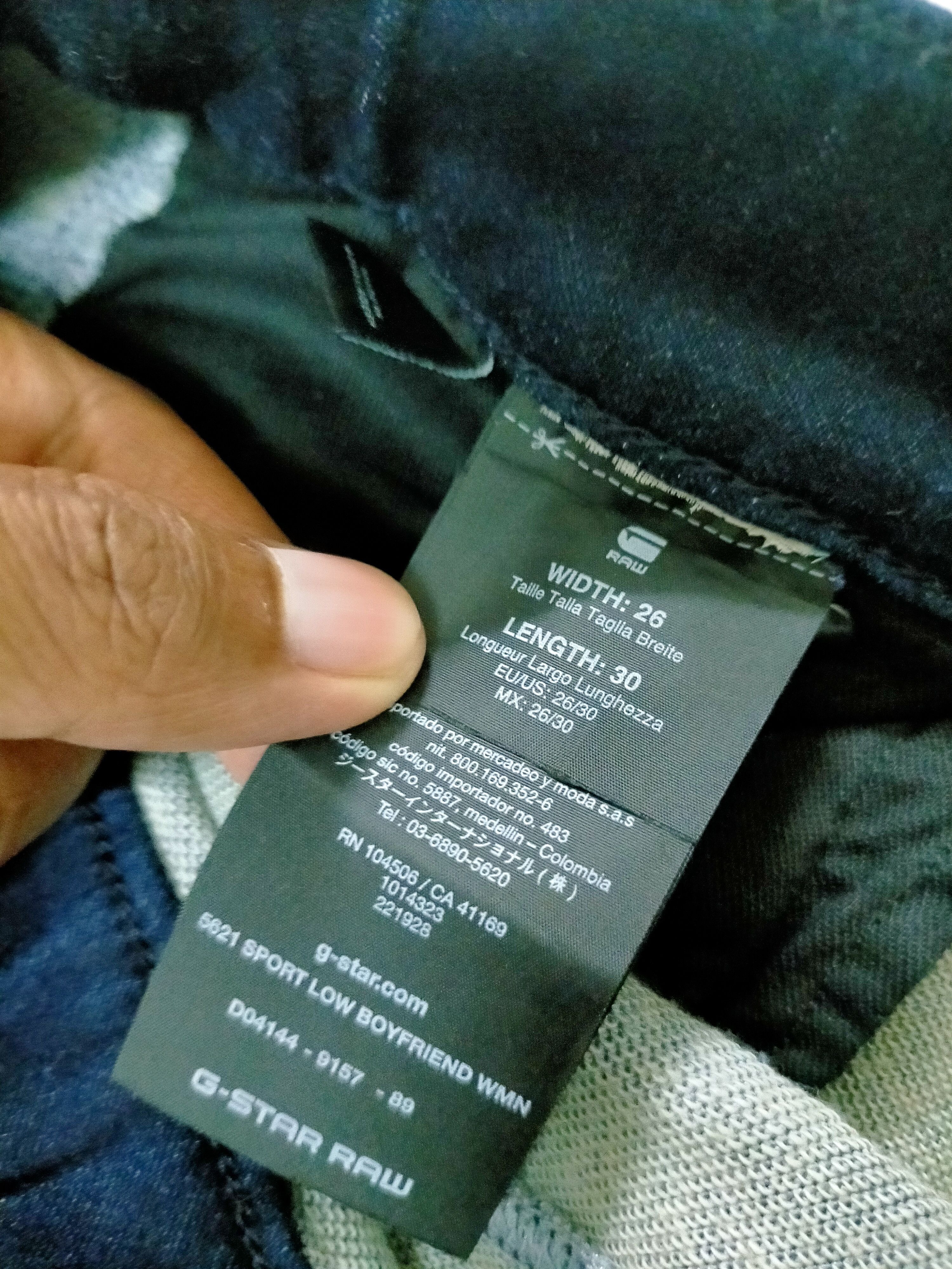 G-Star G Star Raw Denim Nice Pants Size US 35 - 3 Thumbnail