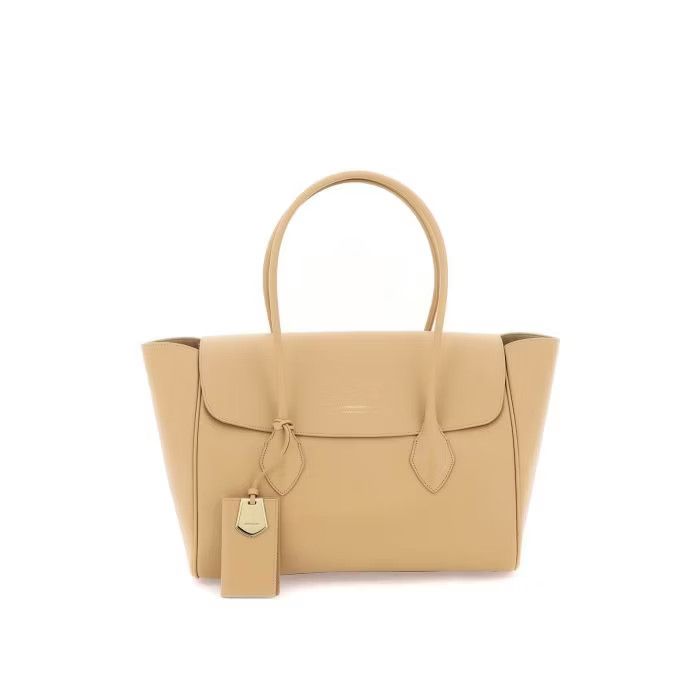 image of Salvatore Ferragamo O1S22I1N0524 Size-Os Large Tote Bag In Beige, Women's