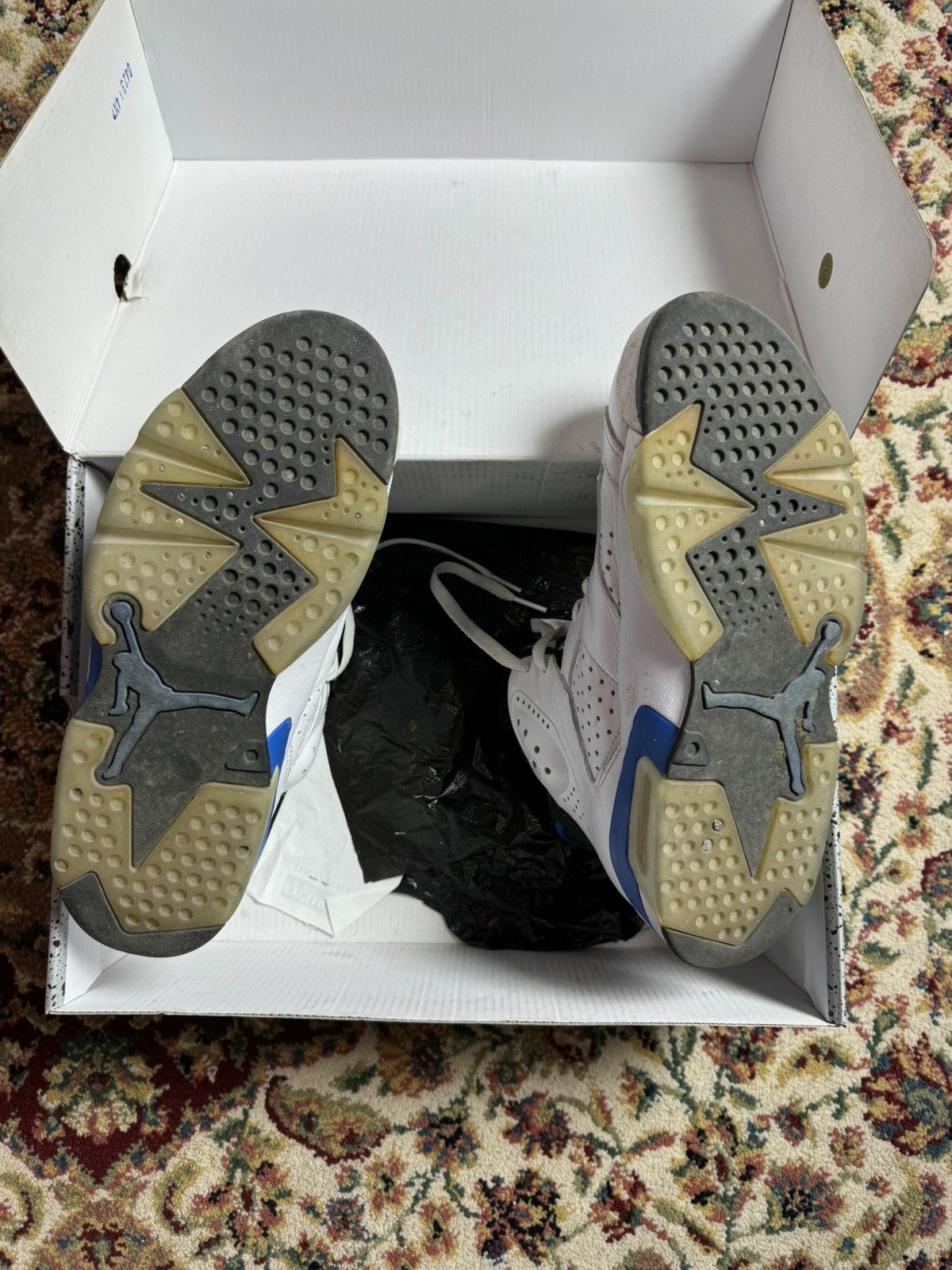 Jordan Brand 2014 Air Jordan 6 Sport Blue Size US 8 / EU 41 - 8 Thumbnail