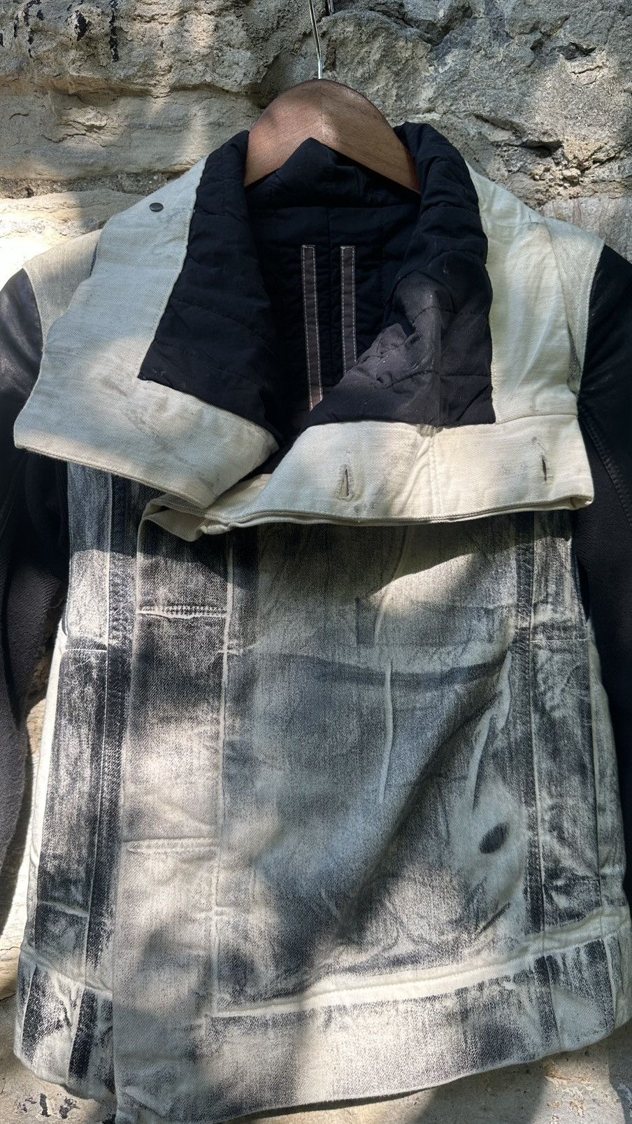 Rick Owens Rick Owens FW19 Gradient Lamb Leather Jacket Size XS / US 0-2 / IT 36-38 - 2 Thumbnail