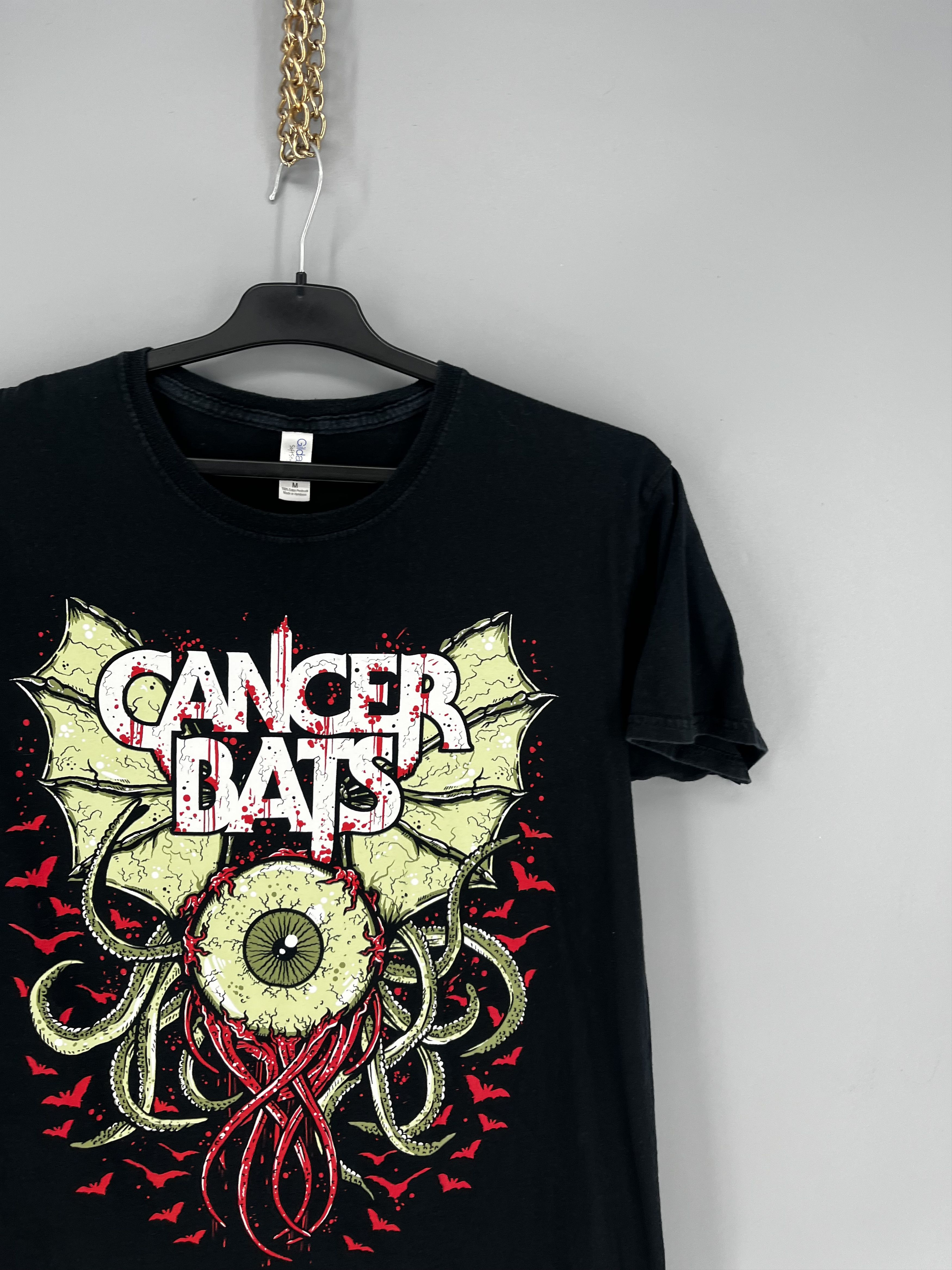 Band Tees Cancer Bats Vintage y2k Metal Band T-Shirt Size US M / EU 48-50 / 2 - 5 Thumbnail