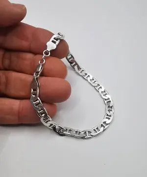 Sterling Silver Vintage Bracelet Jewelry,925 Sterling Silver 15,73g Size ONE SIZE - 7 Thumbnail