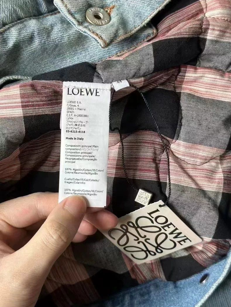 Loewe loewe Denim jacket 2505-Nextarrow Size US S / EU 44-46 / 1 - 4 Thumbnail