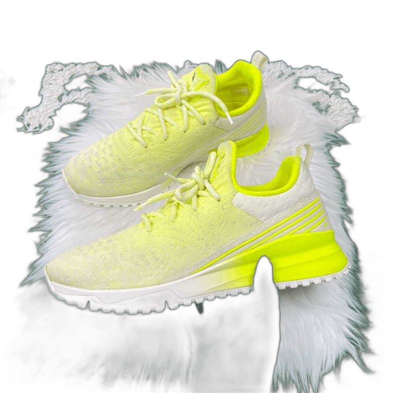 Louis Vuitton Neon Green Casual Shoes-2506