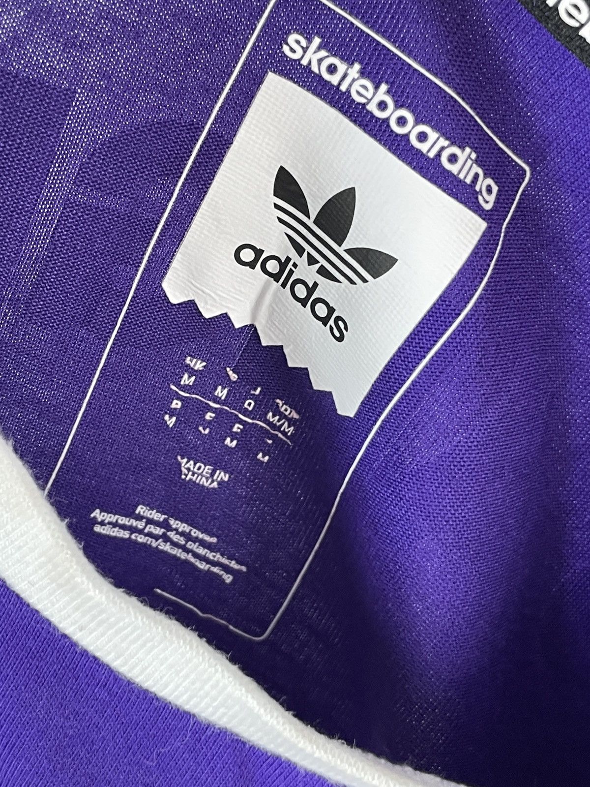 Adidas Adidas skateboarding the Hundreds Lakers longsleve t shirt Size US M / EU 48-50 / 2 - 13 Thumbnail