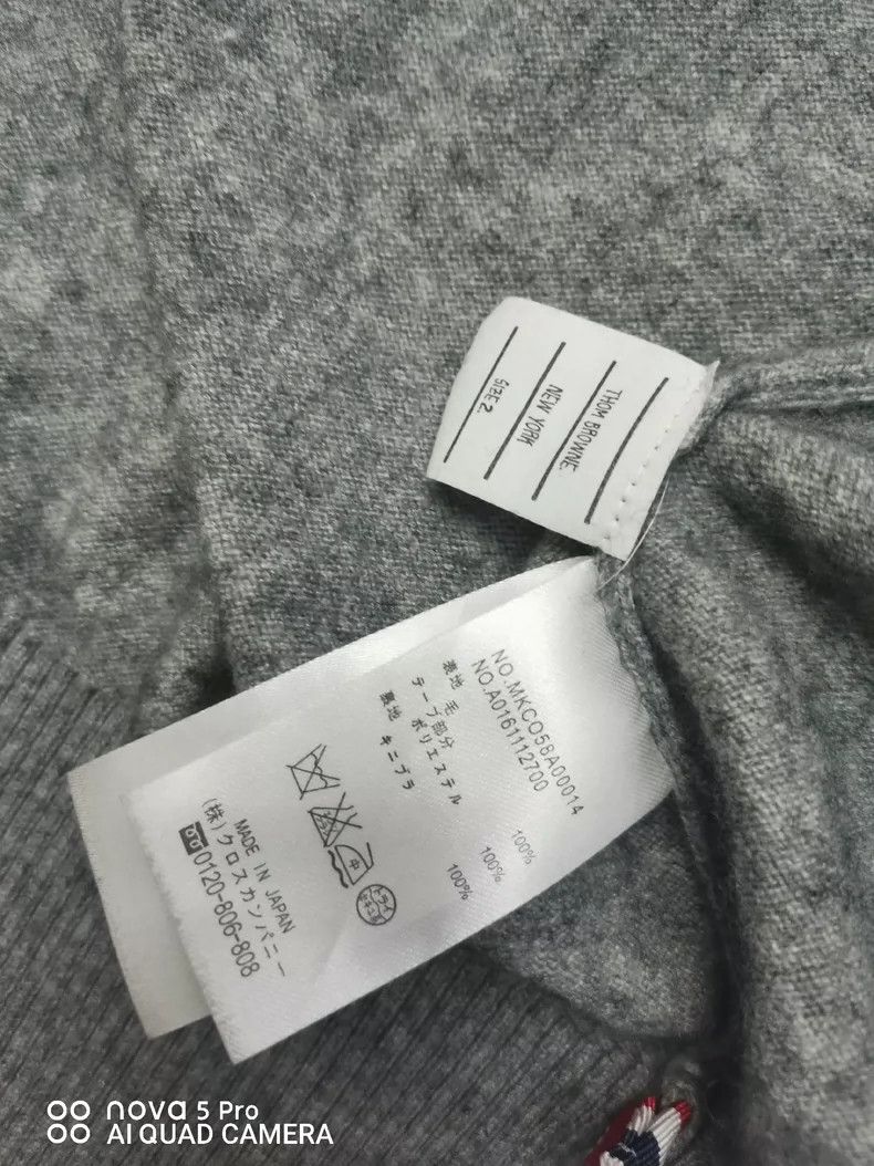 Thom Browne Thom Browne woollen sweater Size US M / EU 48-50 / 2 - 2 Thumbnail