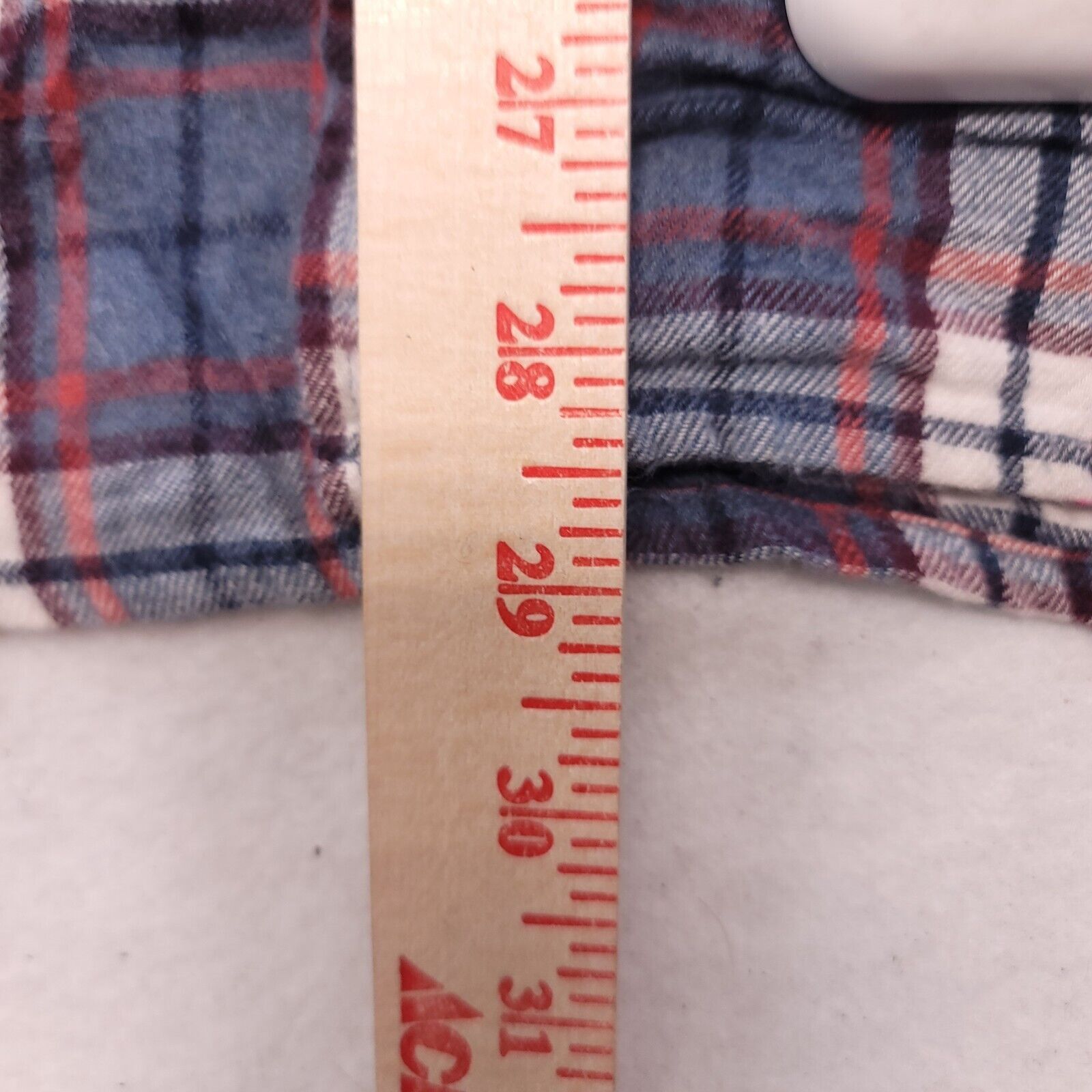 Sonoma Sonoma Tartan Flannel Shirt Mens Size Medium M Blue White Size US M / EU 48-50 / 2 - 7 Thumbnail