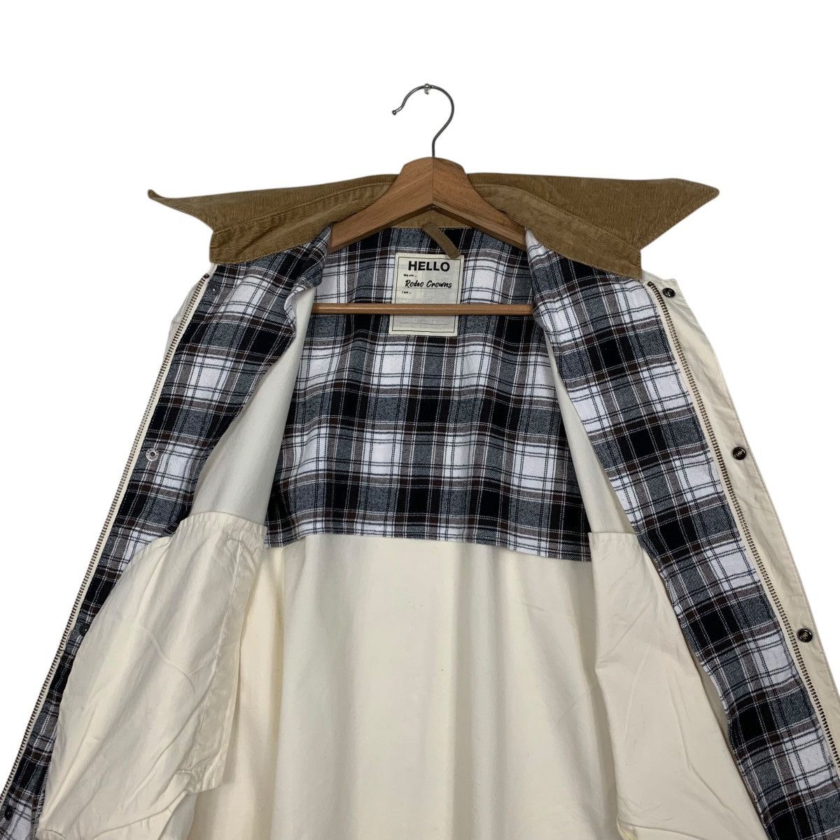 Japanese Brand RODEO CROWNS Lightweight Barn Coat Jacket #2758-C124 Size US L / EU 52-54 / 3 - 11 Thumbnail