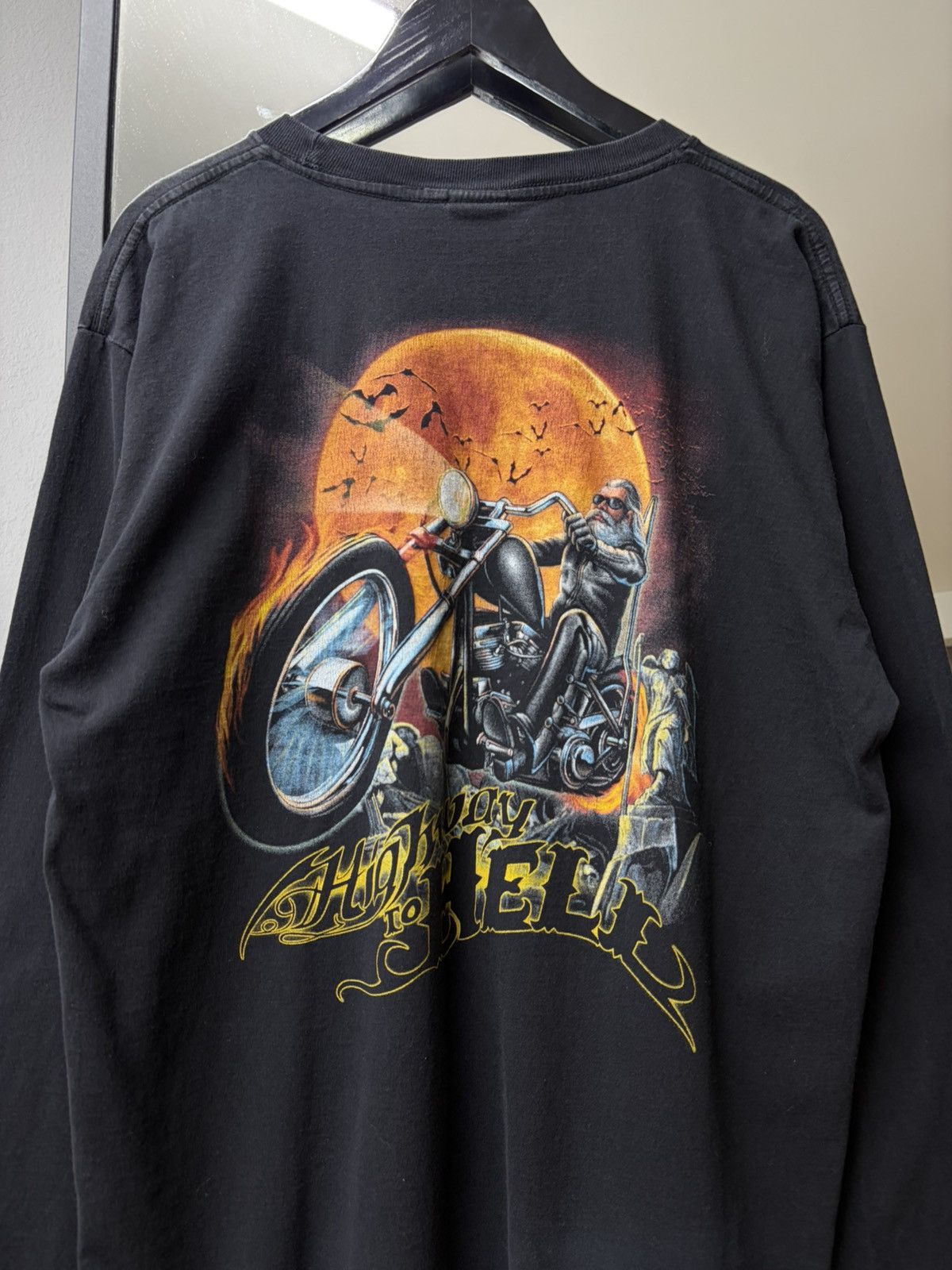 Harley Davidson Vintage Harley-Davidson Long Sleeve Tee Biker Graphic Y2K Size US XL / EU 56 / 4 - 11 Thumbnail