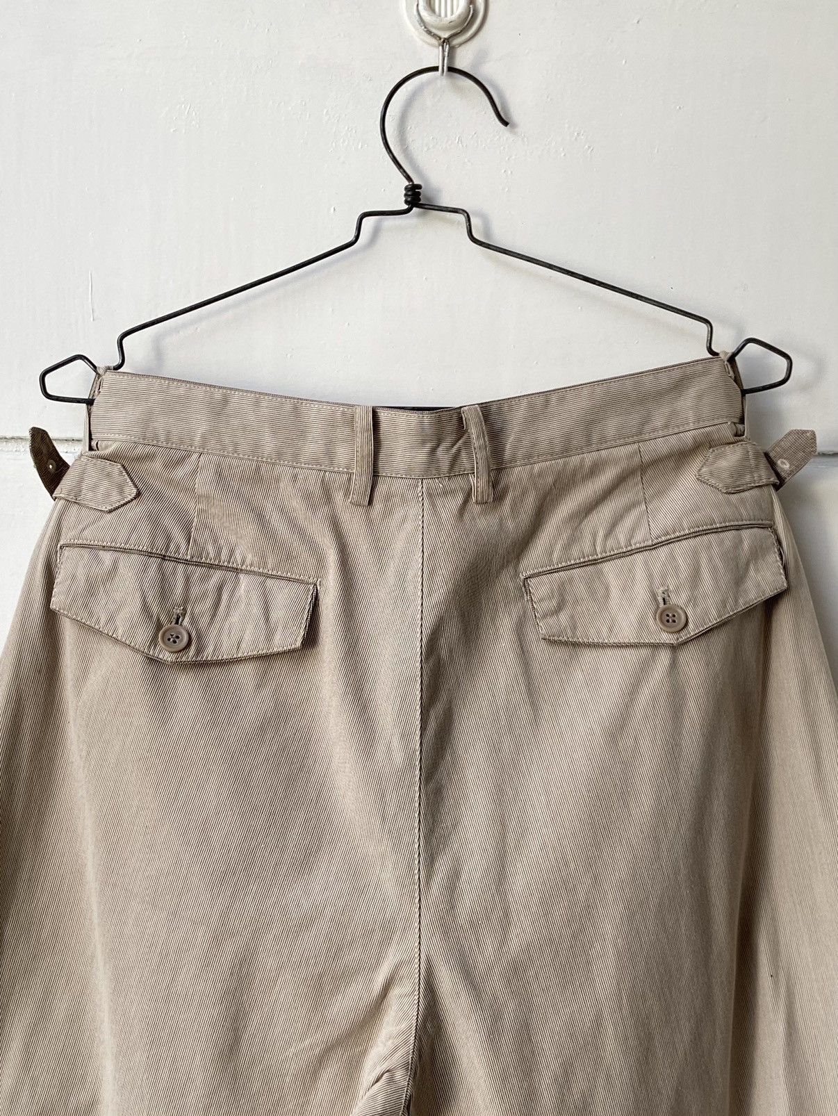 Yohji Yamamoto A.A.R Yohji Yamamoto Durban Cream Long Pants Size US 30 / EU 46 - 5 Thumbnail