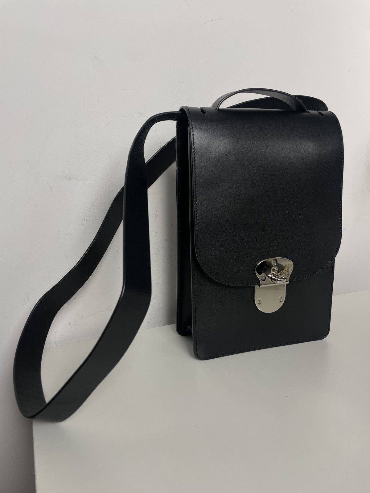 Lemaire Lemaire Vertical Cartable Bag in Black Grailed