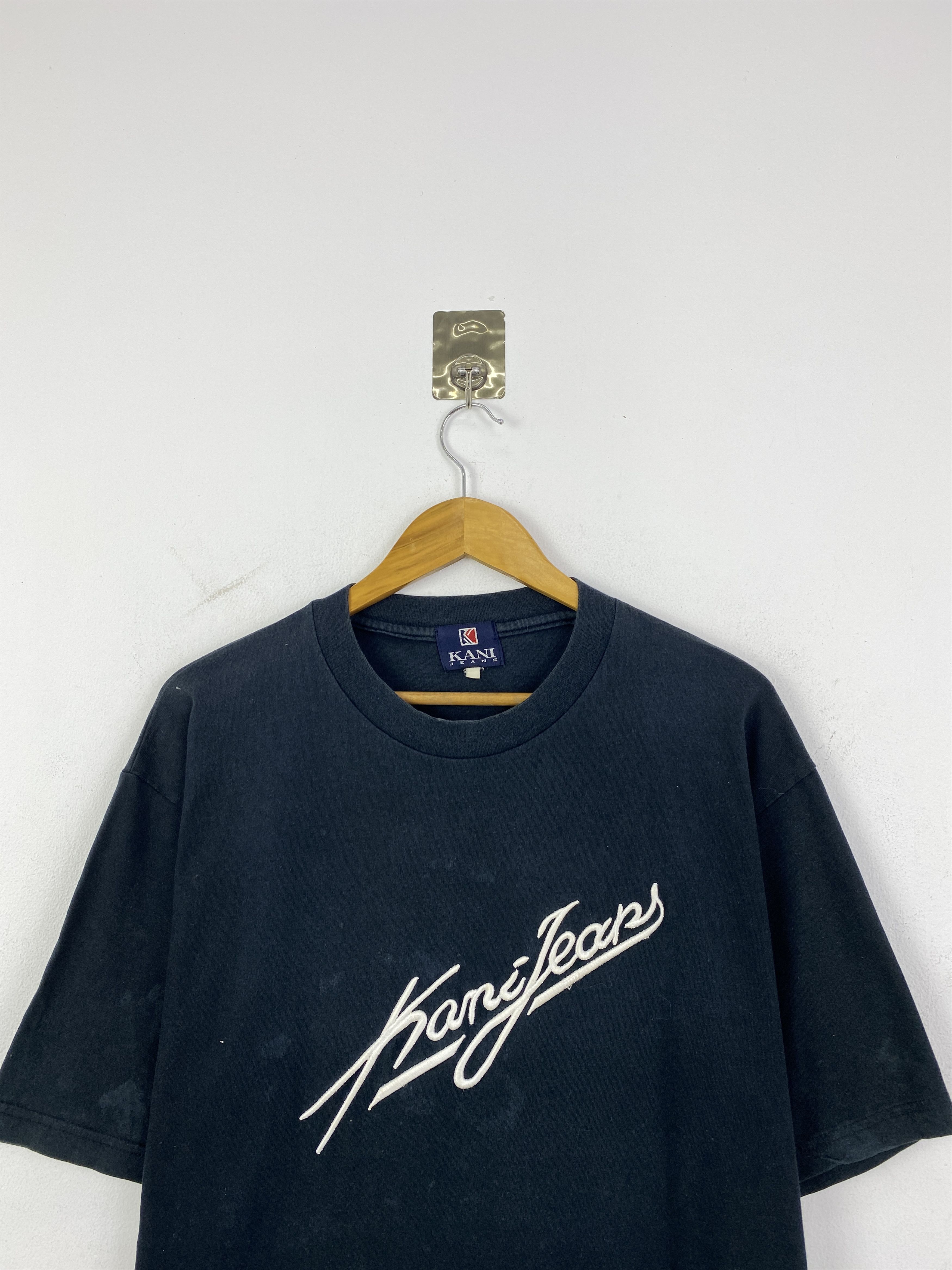 Karl Kani Vintage Karl Kani Jeans Spellout Crewneck Tshirt TA0736 Size US L / EU 52-54 / 3 - 2 Thumbnail