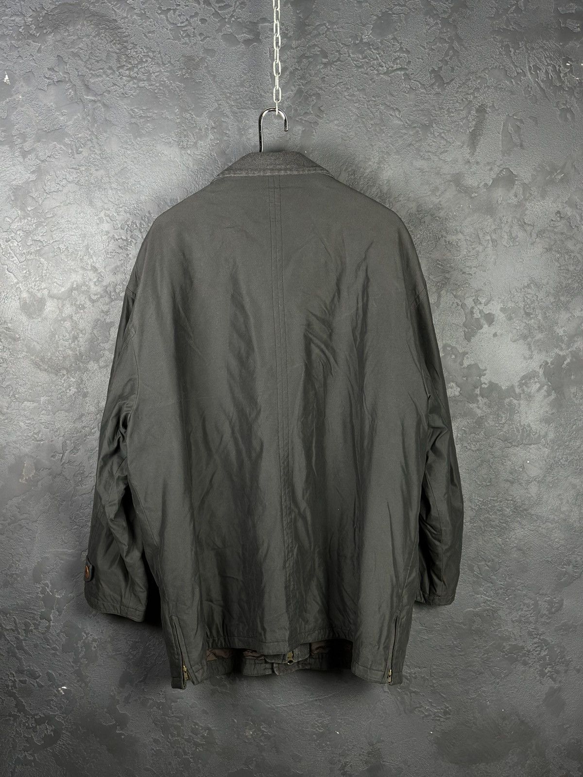 Designer × Vintage × Yves Saint Laurent Vintage Yves Saint Laurent Big Logo Monogram Jacket Size US L / EU 52-54 / 3 - 8 Thumbnail