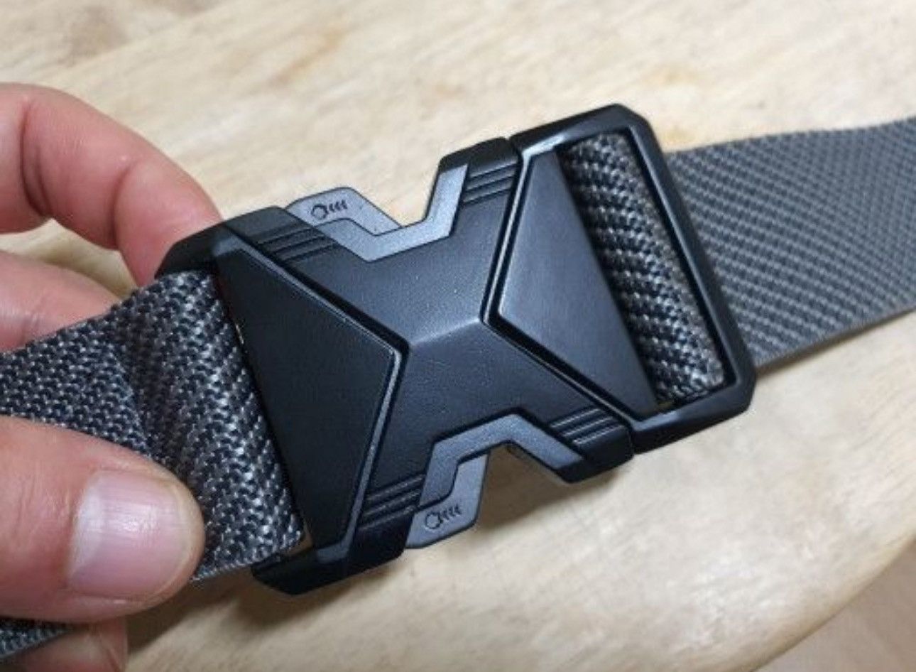 Japanese Brand 125 cm Quick Release Tactical Outdoor Belt Size ONE SIZE - 2 Thumbnail