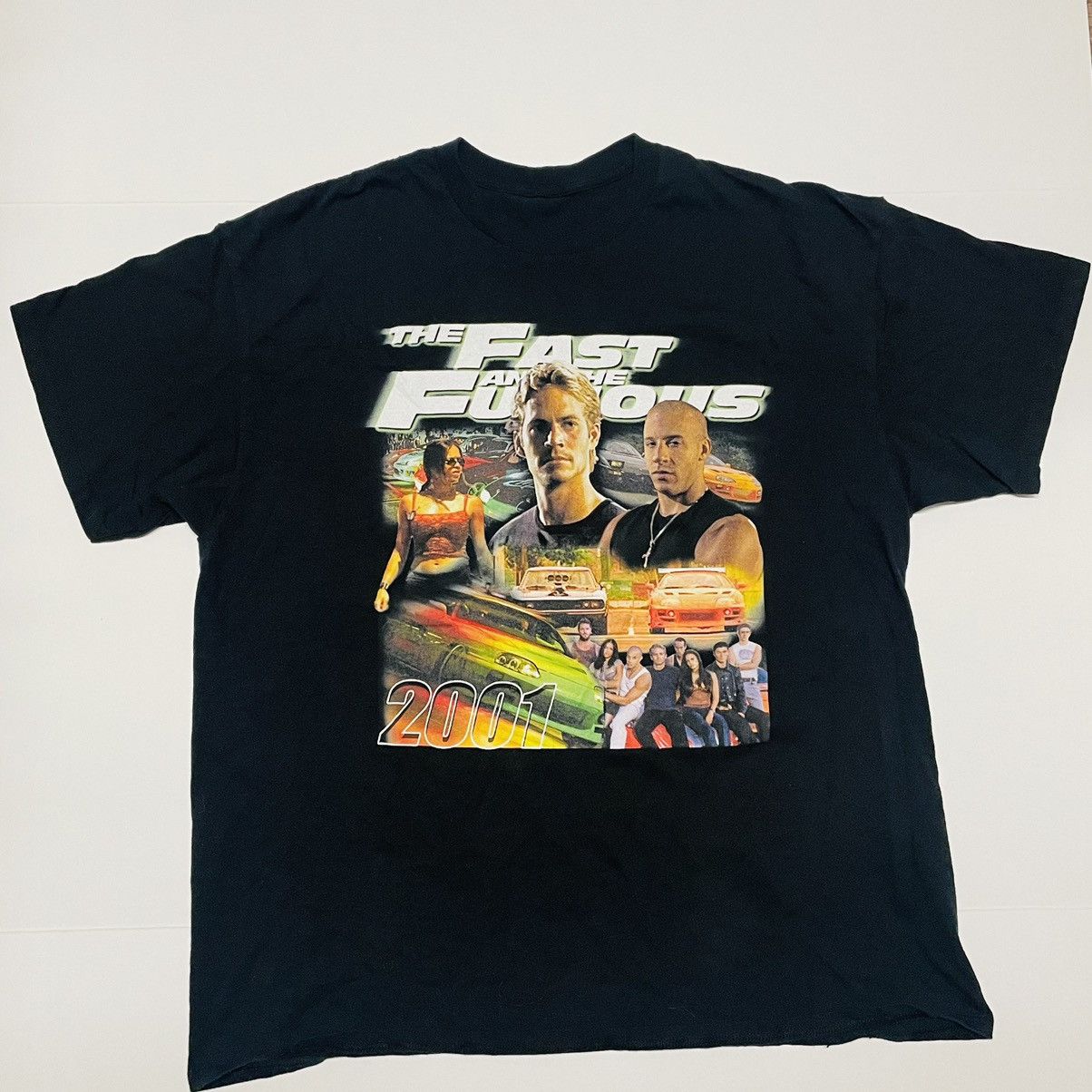 Vintage Vintage 2001 The Fast And Furious T-Shirt Movie Size US XL / EU 56 / 4 - 1 Thumbnail