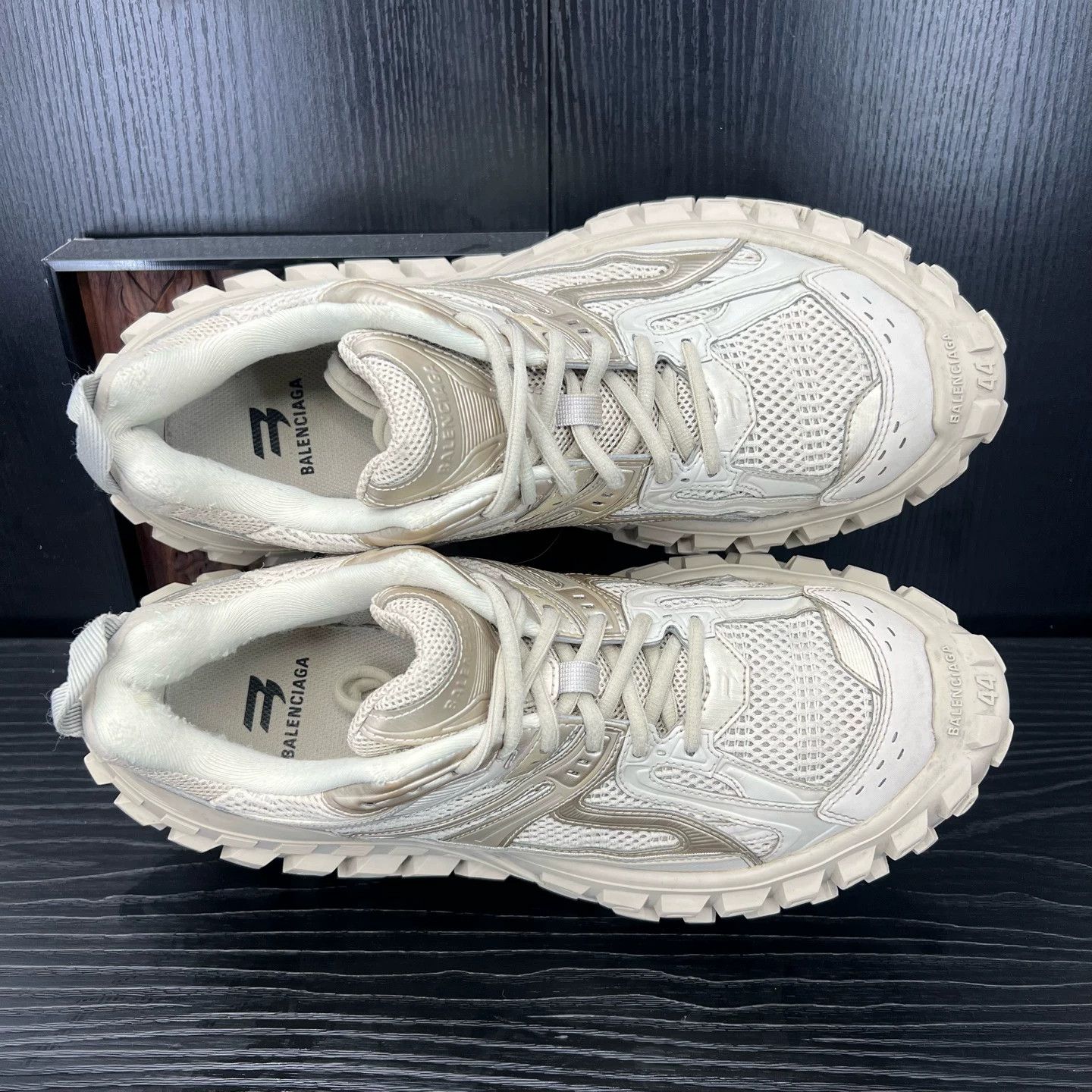 Balenciaga Balenciaga Tire Boots Light Brown Sz 44 Used Celeb Style Size US 11 / EU 44 - 5 Thumbnail