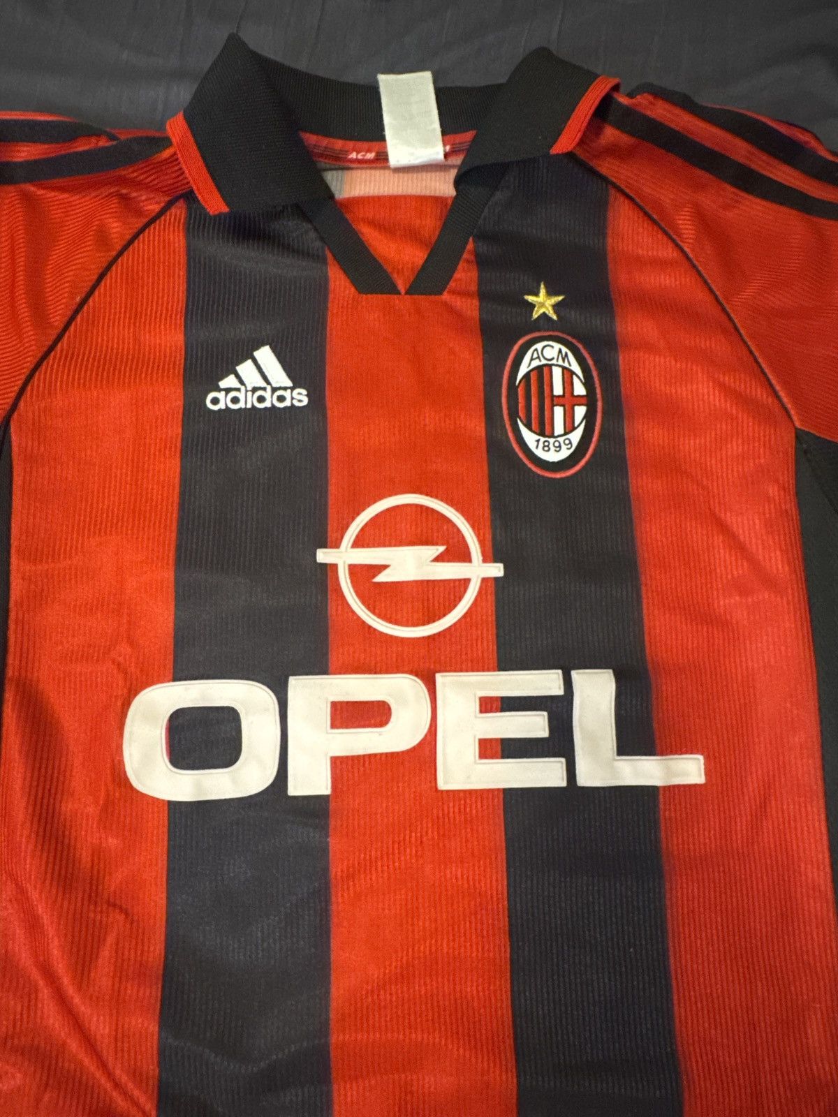Adidas × Vintage Vintage AC Milan 98-99 Home Jersey Size US S / EU 44-46 / 1 - 3 Thumbnail