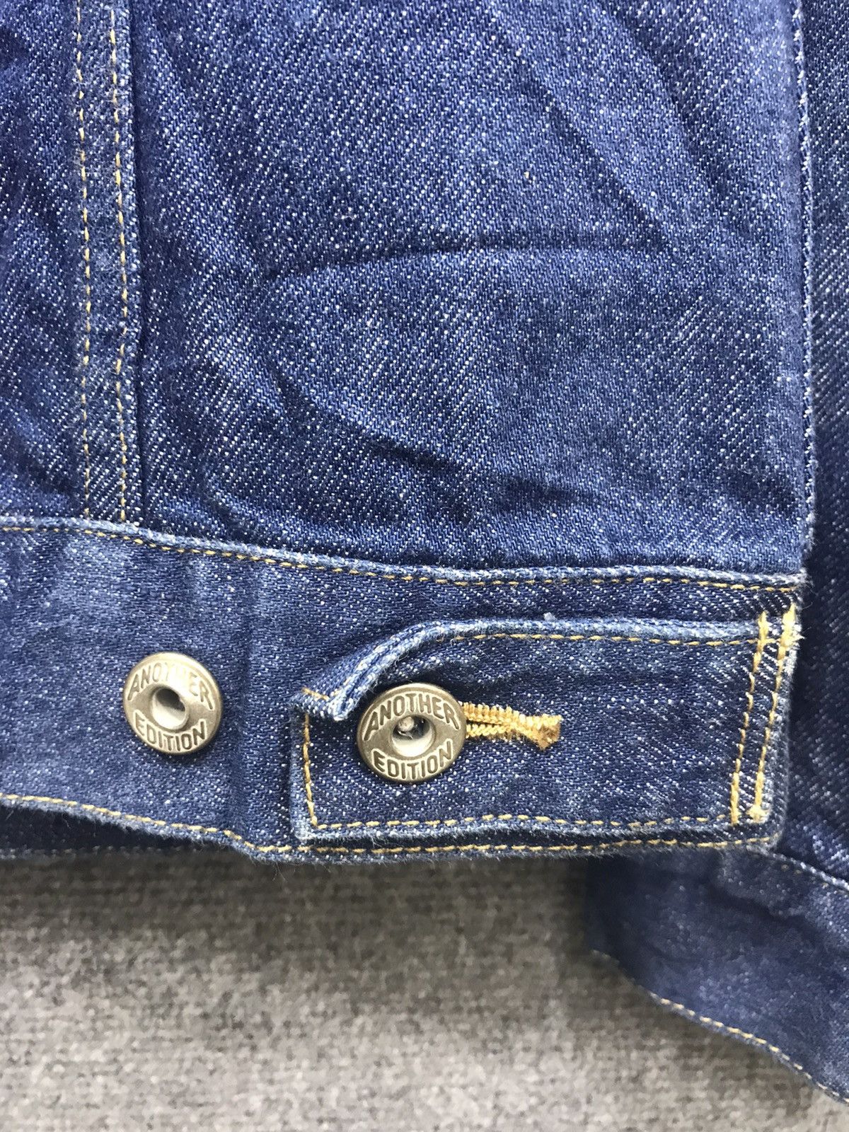 Japanese Brand ANOTHER EDITION Japan Slim Fit Trucker Jeans Size S / US 4 / IT 40 - 11 Thumbnail