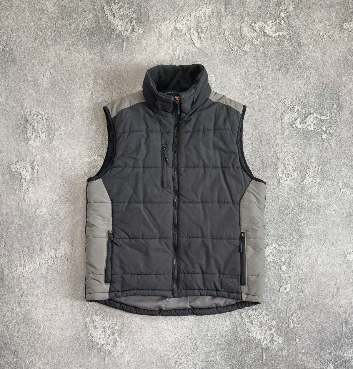 Dickies × Vintage Dickies M zip puffer quilted vest sleeveless jacket Size US M / EU 48-50 / 2 - 6 Thumbnail