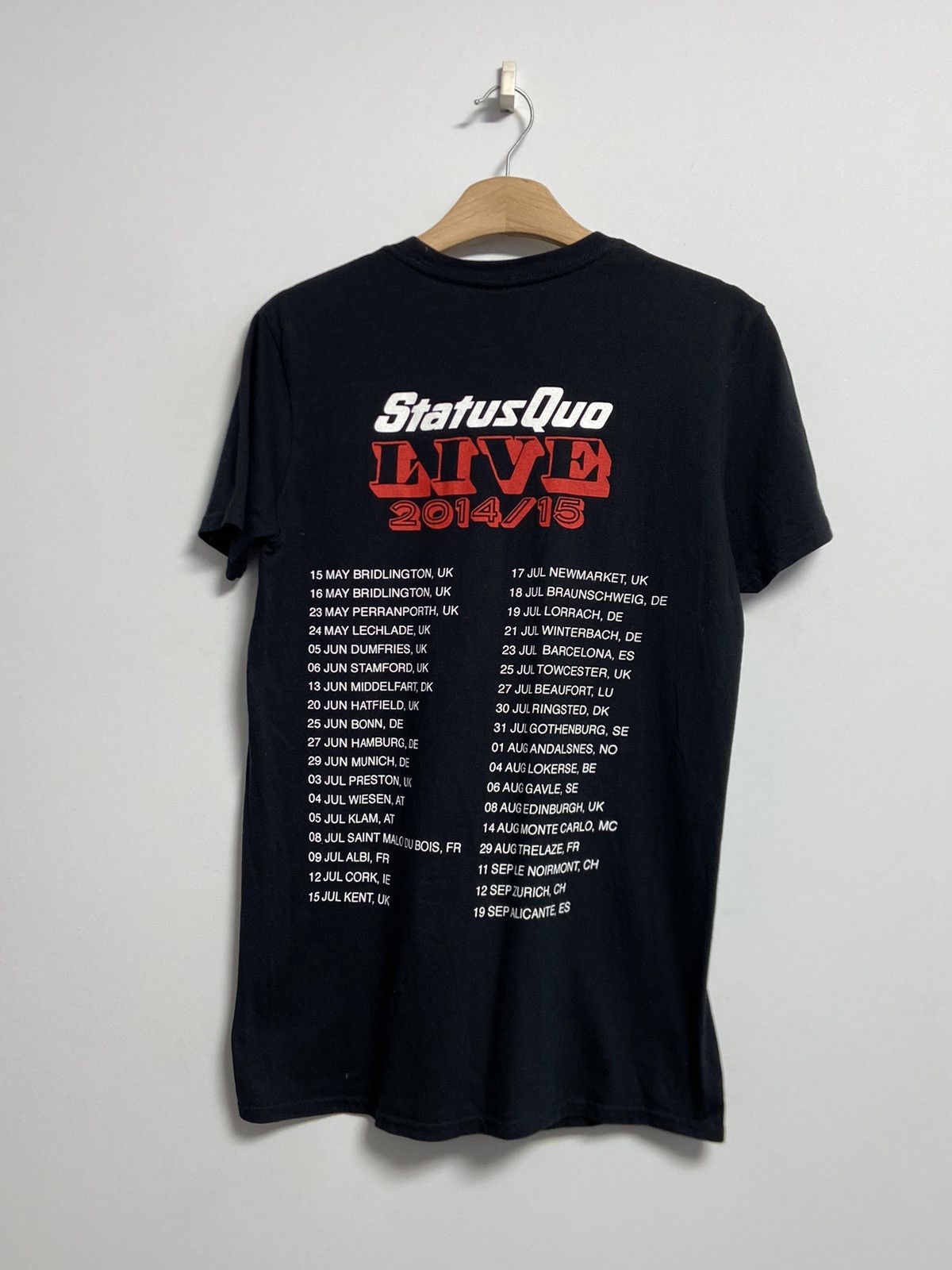 Band Tees × Designer × Vintage StatusQuo Vintage T-Shirt Size US M / EU 48-50 / 2 - 7 Thumbnail