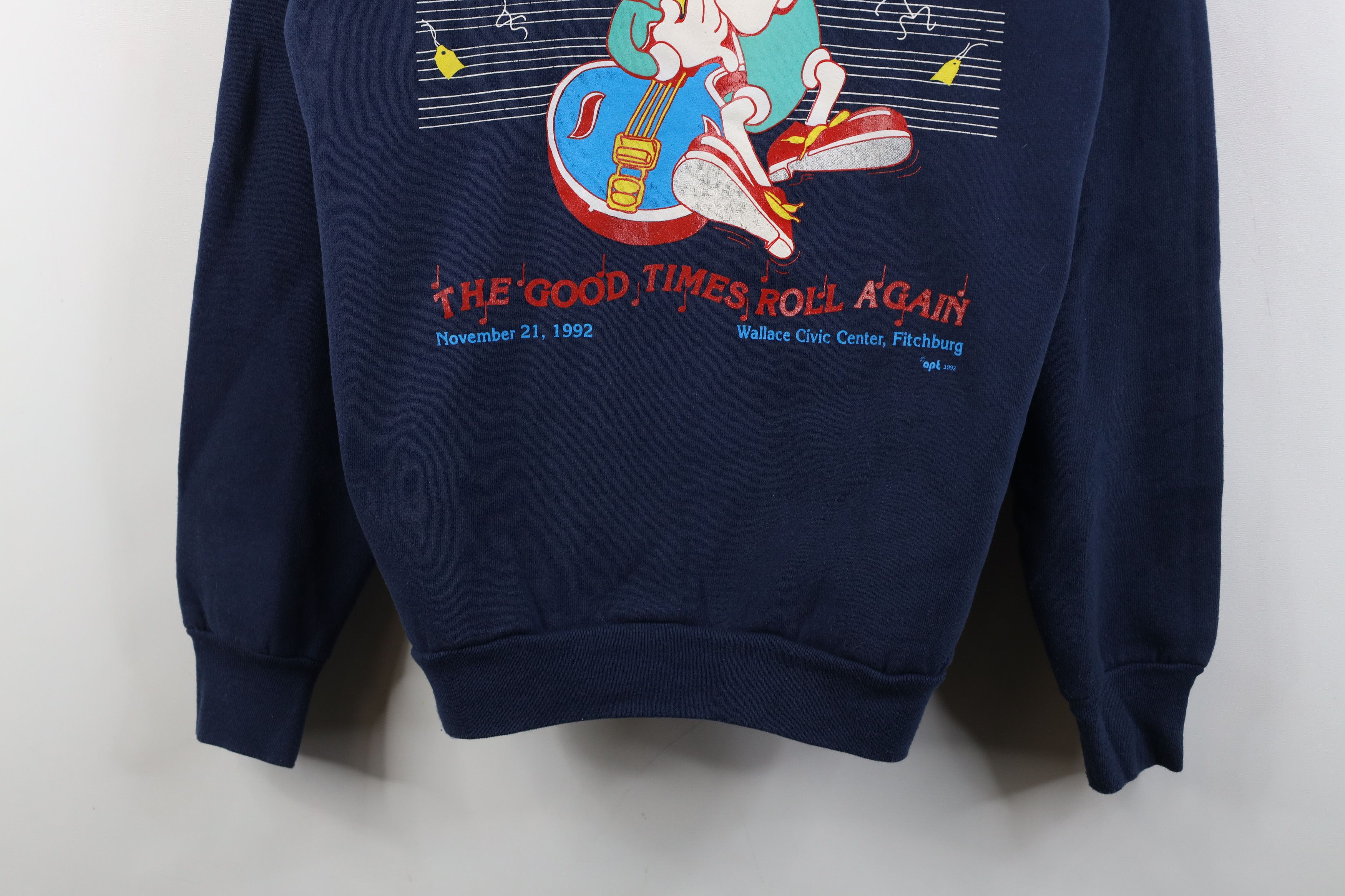 Vintage Vintage 90s Reunion II Boys In Trouble Band Sweatshirt Size US S / EU 44-46 / 1 - 3 Thumbnail