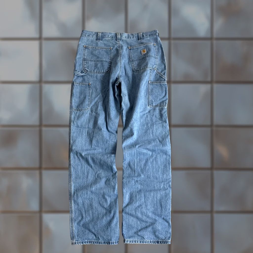Carhartt Carhartt Workwear Denim Jeans Blue Style Men’s Size 36x36 104941-H83 Vintage Size US 36 / EU 52 - 1 Thumbnail