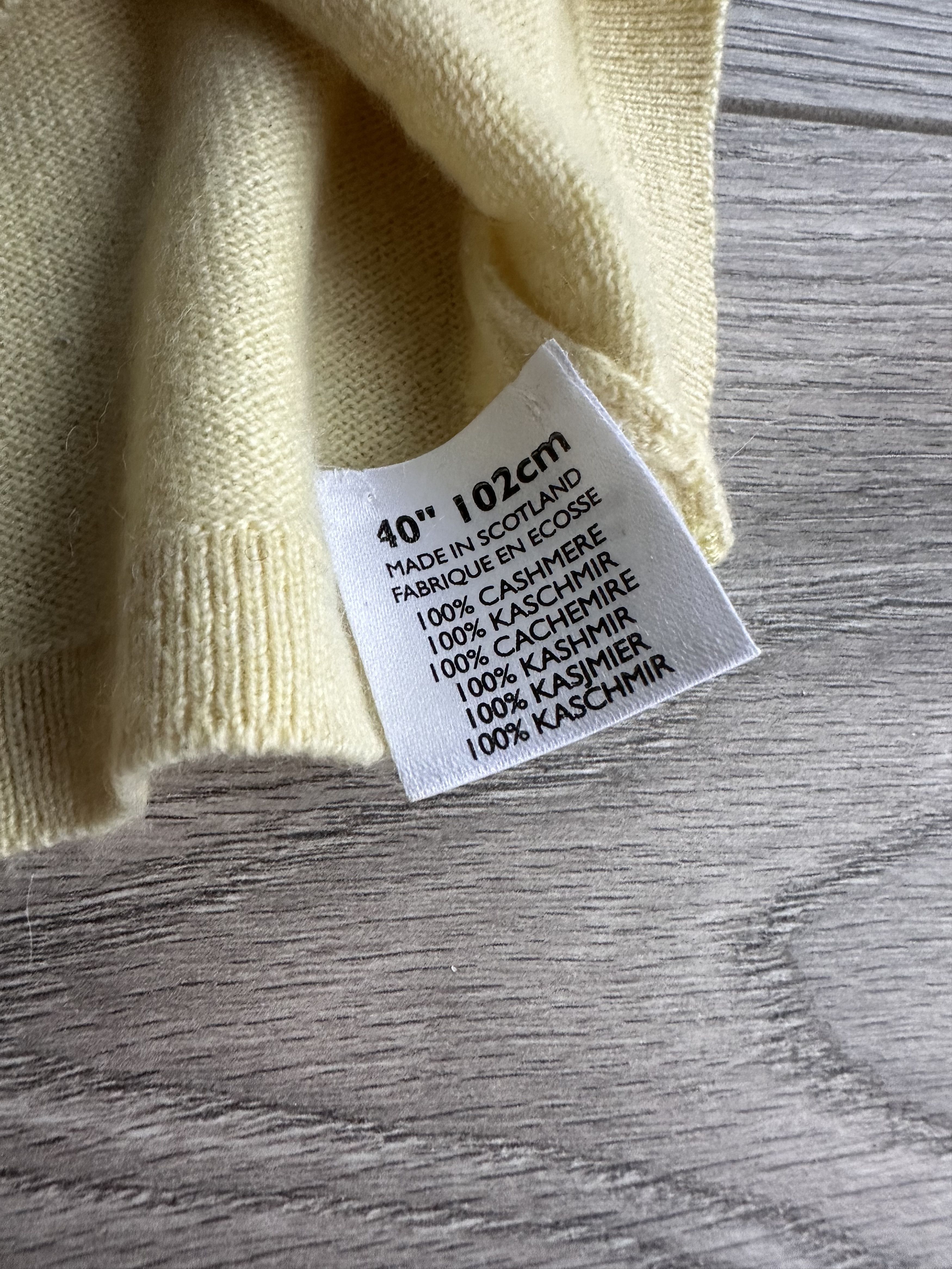 Johnstons Of Elgin Johnstons Of Elgin Cashmere sweater t shirt Size M / US 6-8 / IT 42-44 - 5 Thumbnail