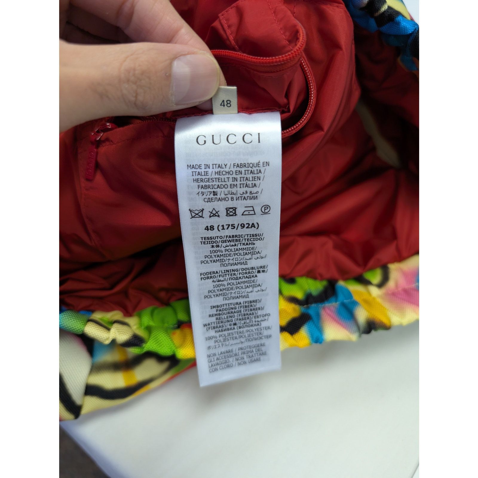 Gucci o1rshd1 SPW Gilet Spray Vert on NY PRT Vest in Multicolor Size US M / EU 48-50 / 2 - 15 Thumbnail