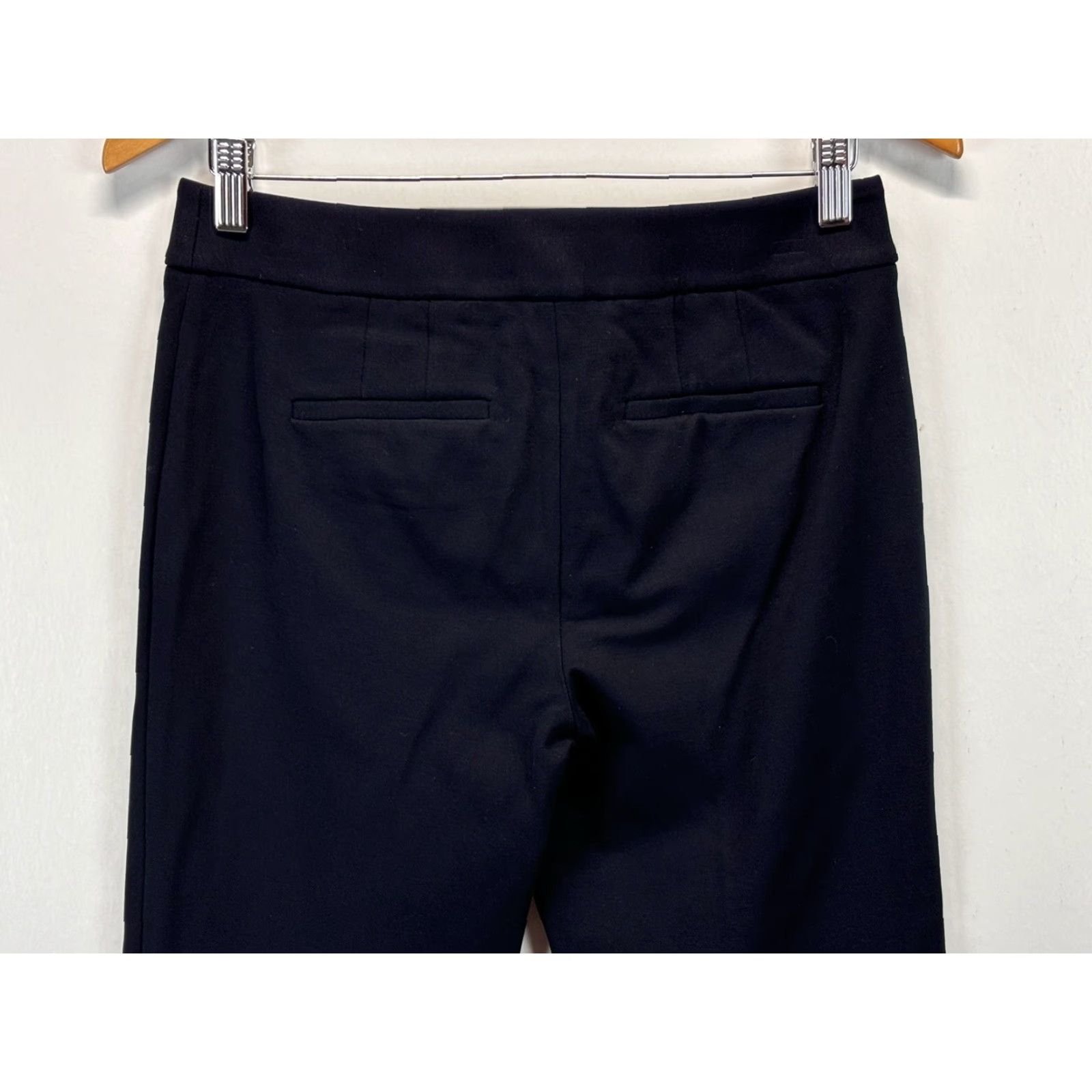 Talbots Talbots Knit Dress Pants Women Size 2 Navy Rayon Knit - Dress Pants Business Womens Size 26" / US 2 / IT 38 - 4 Thumbnail