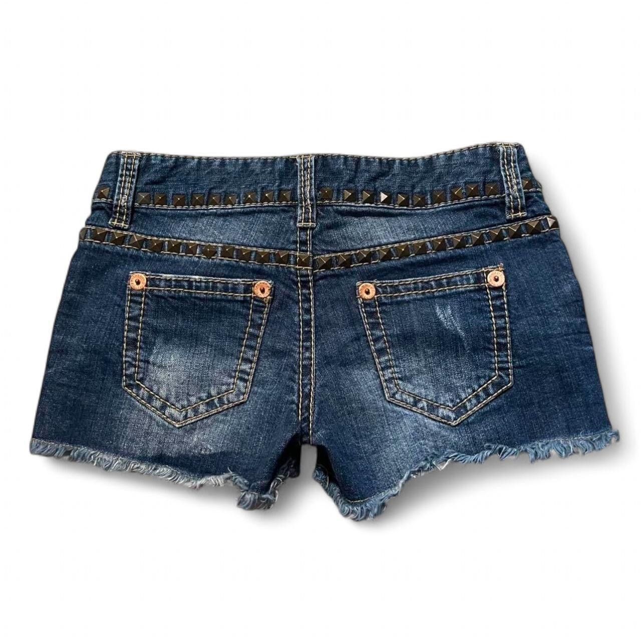 Other studded denim mini shorts Size 29" - 2 Thumbnail