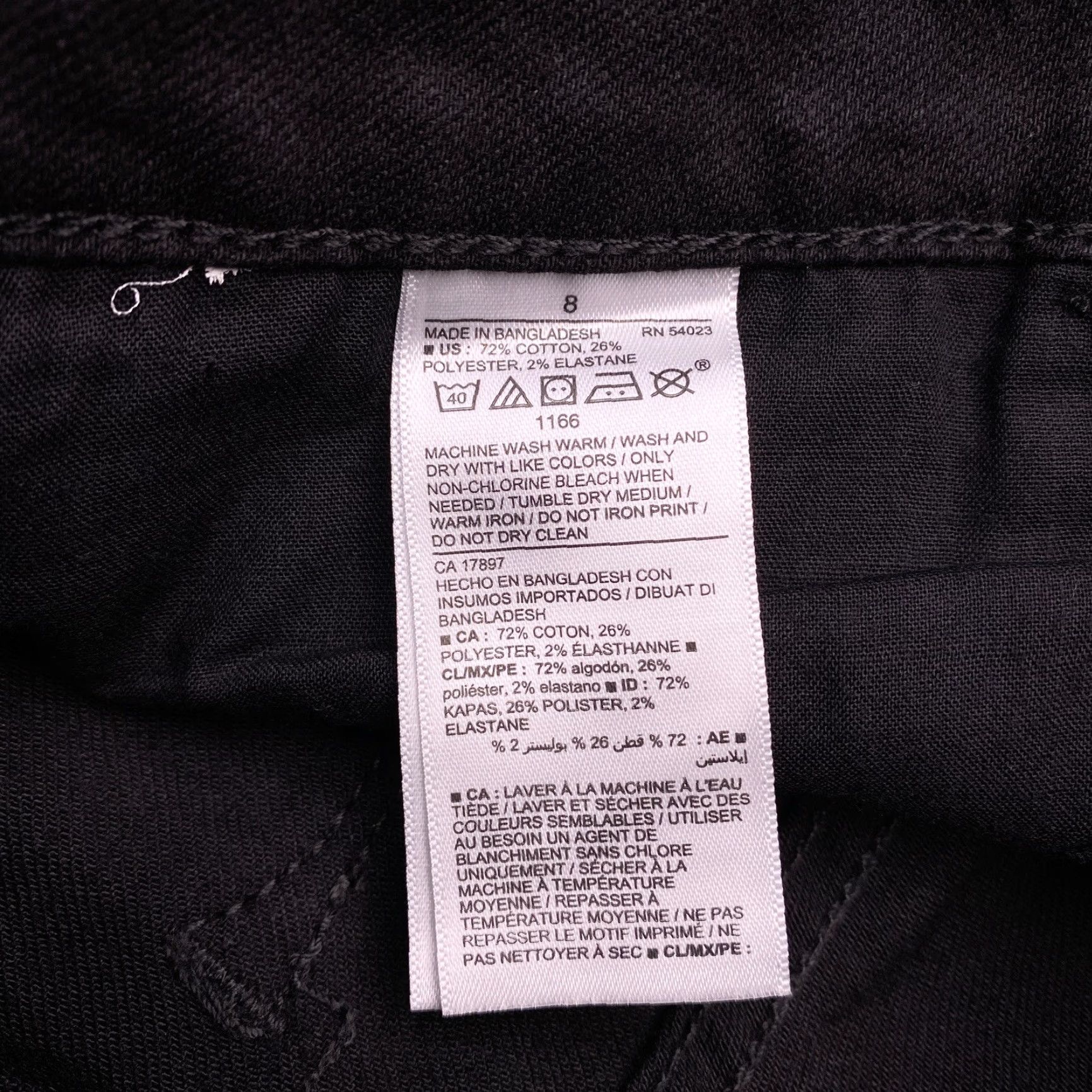 Old Navy **Pop Icon Skinny Jeans Black Women's 8 Mid Rise Distressed** User: **Vintage Pop Icon Skinny Jeans Black Women's 8 Mid Rise Distressed** Size 30" / US 8 / IT 44 - 6 Thumbnail