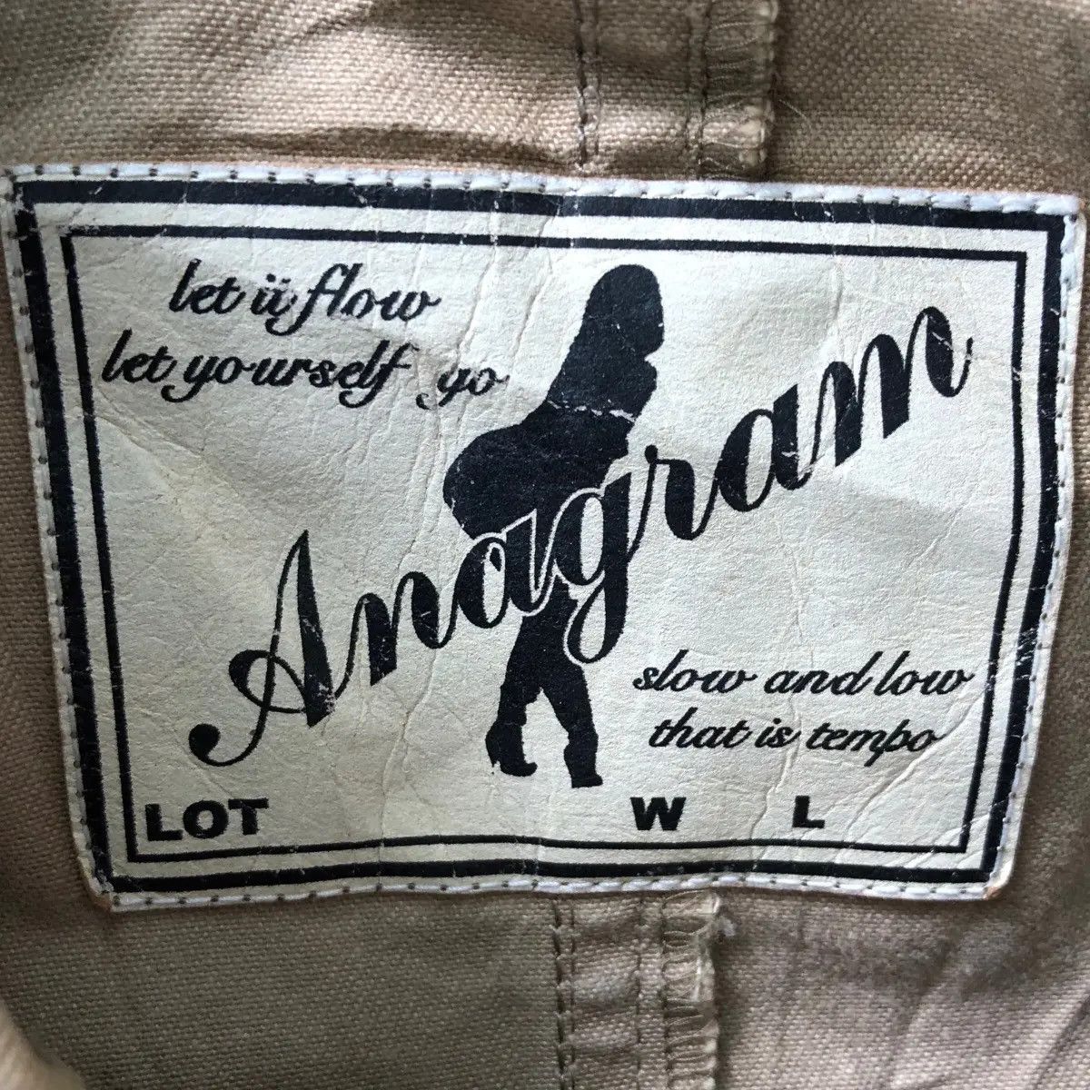 Japanese Brand Vintage ANAGRAM JAPAN Patchwork Chore Jacket Denim Jeans Size US L / EU 52-54 / 3 - 7 Thumbnail