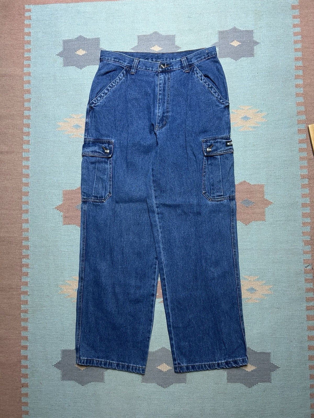 Vintage Vtg y2k baggy jeans Mac sport cargo wide pipes skater 32x32 Size US 32 / EU 48 - 4 Thumbnail