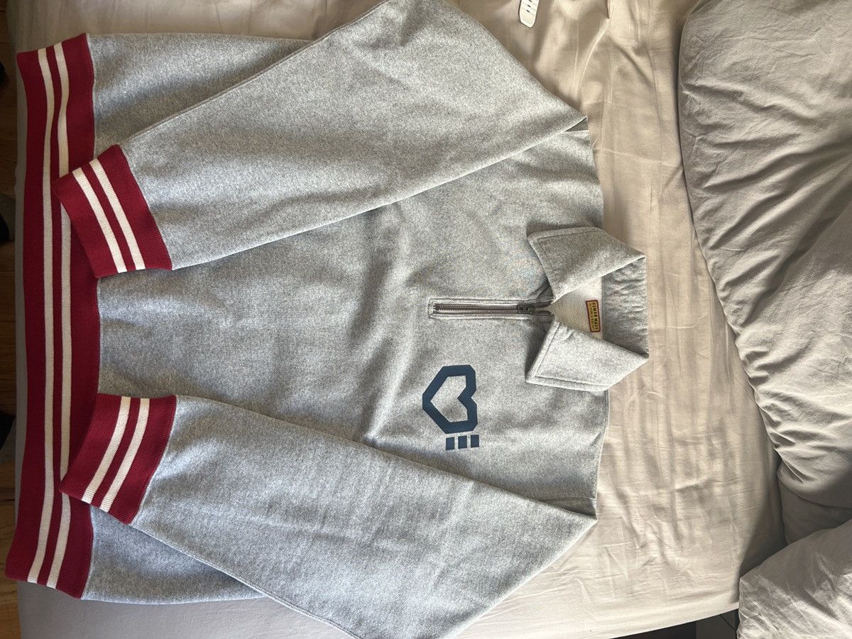 Human Made Human Made Half-Zip Heart Sweatshirt Size US XL / EU 56 / 4 - 1 Thumbnail