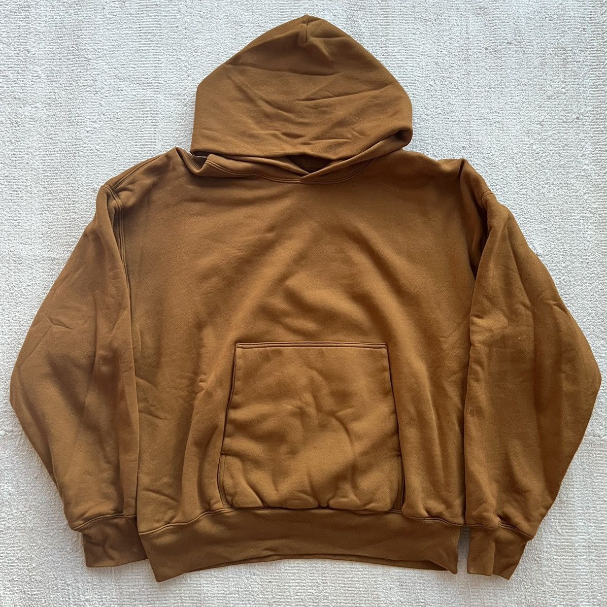 image of Yeezy X Gap: Perfect Hoodie Light Brown, Men's (Size XL)