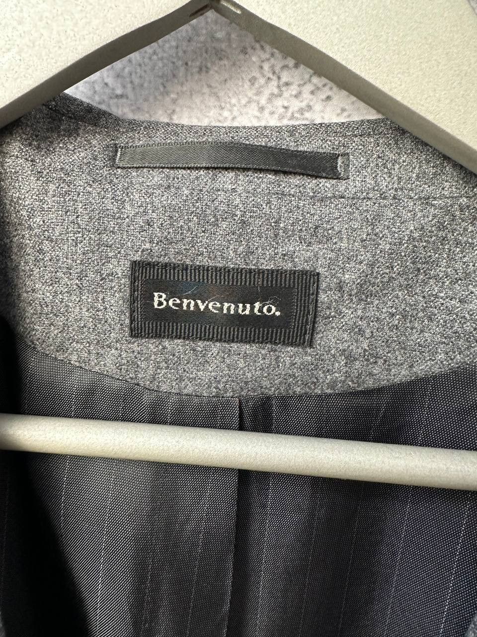 BENVENUTO. Benevenuto Tailored Blazer Suit Jacket Wool Classic Size 54R - 11 Thumbnail