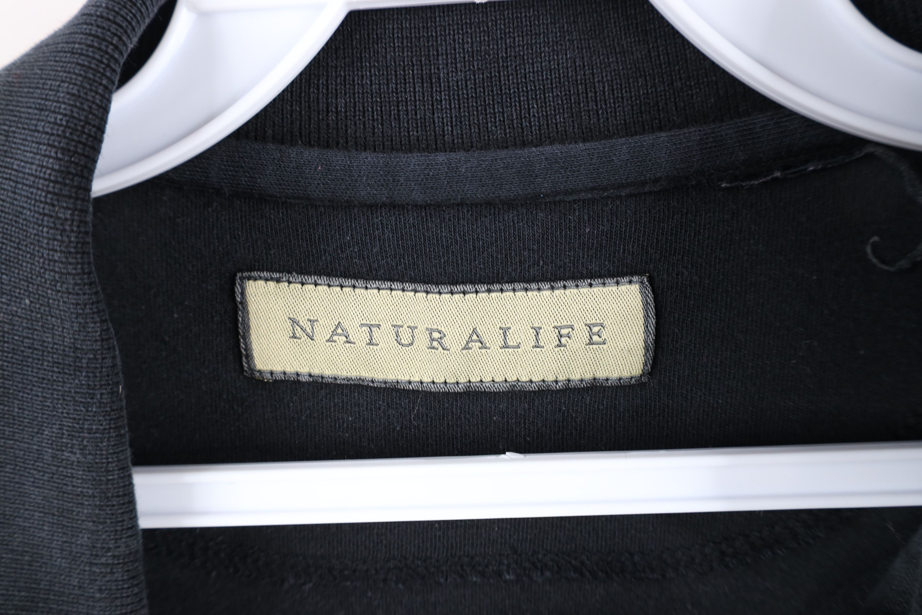 Vintage Vintage 90s Streetwear Long Sleeve Polo Shirt Black Cotton Size US M / EU 48-50 / 2 - 5 Thumbnail