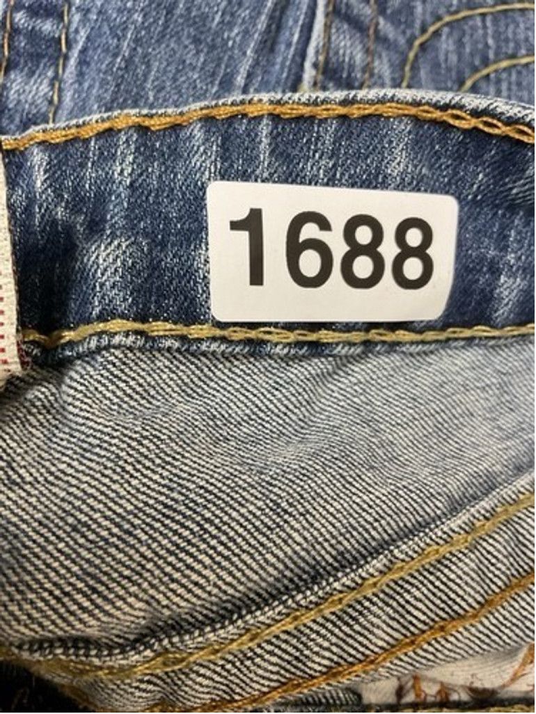 True Religion True Religion Joey Big T Flare Denim Jeans Women 31 Size 31" - 5 Thumbnail