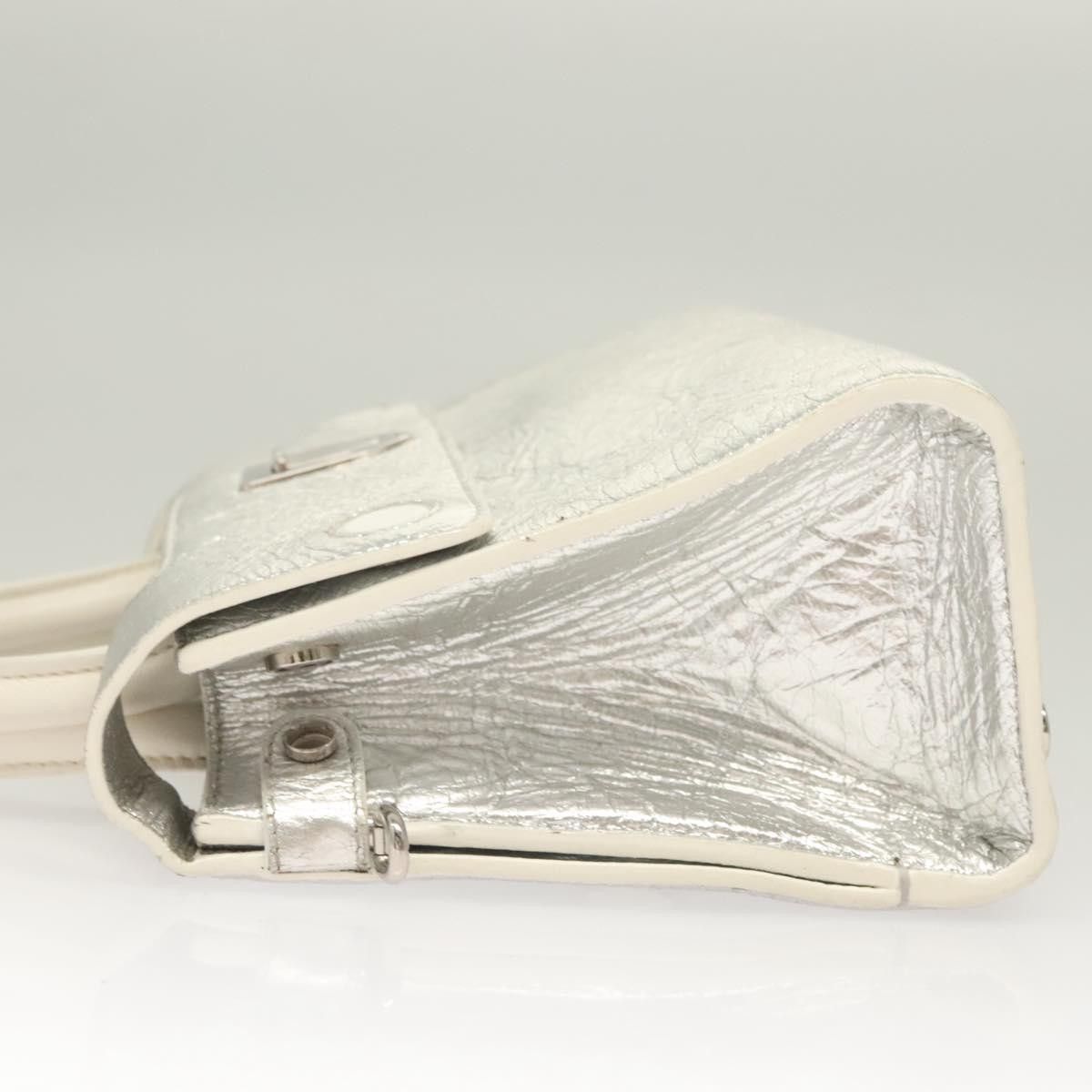 Dior DIOR Ever Mini Hand Bag Leather Silver Size ONE SIZE - 5 Thumbnail