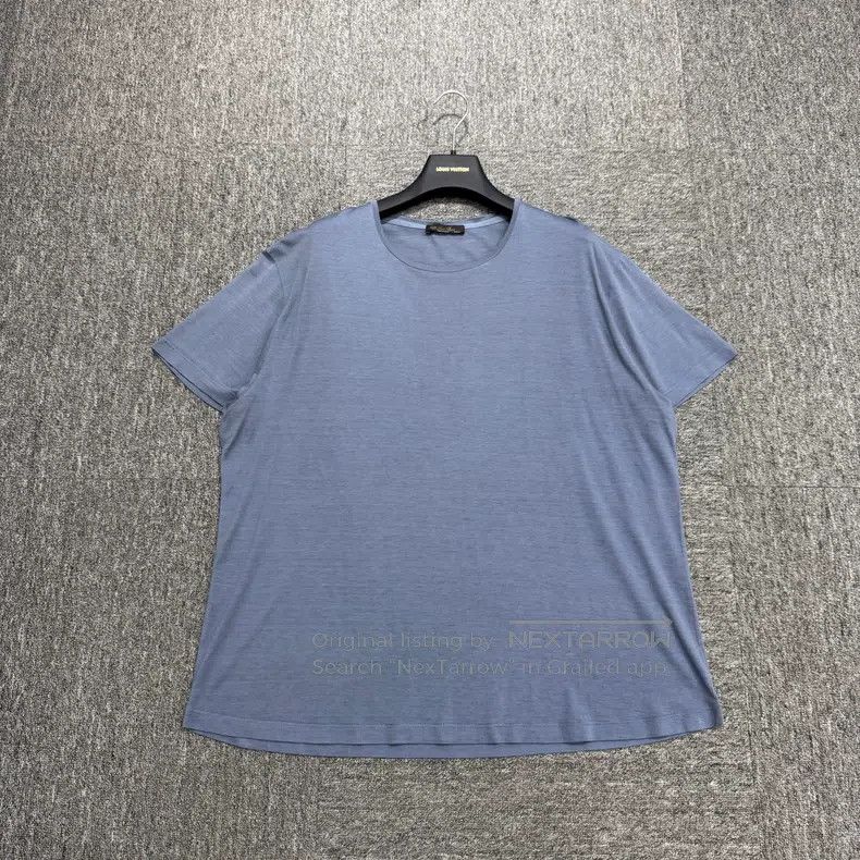 Loro Piana Loro Piana size 3XL Solid Color Short Sleeve Size US XXL / EU 58 / 5 - 1 Thumbnail