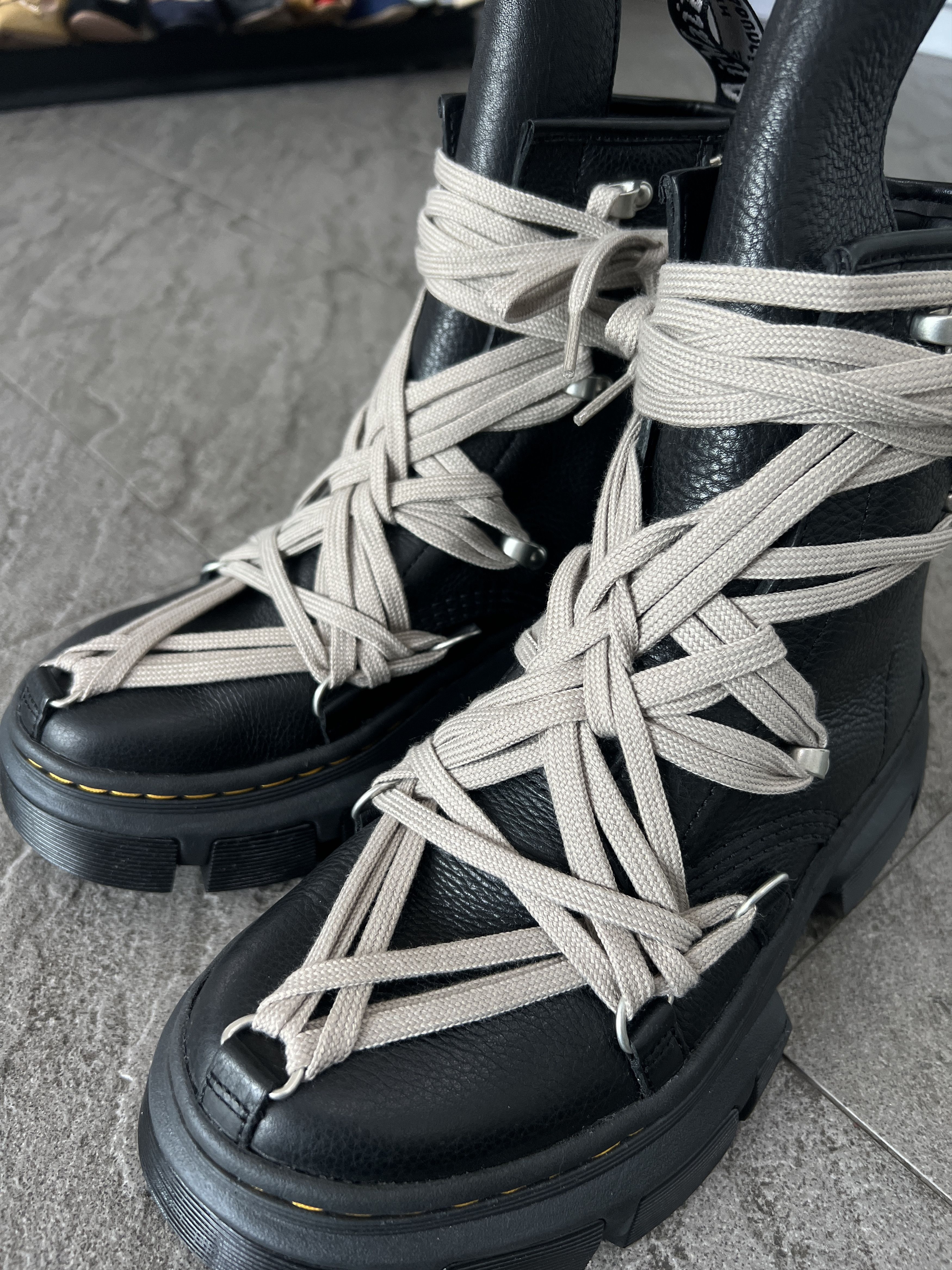 Dr. Martens × Rick Owens Dr Martens x Rick Owens 1460 DMXL Megalace EU39 Size US 9 / IT 39 - 5 Thumbnail