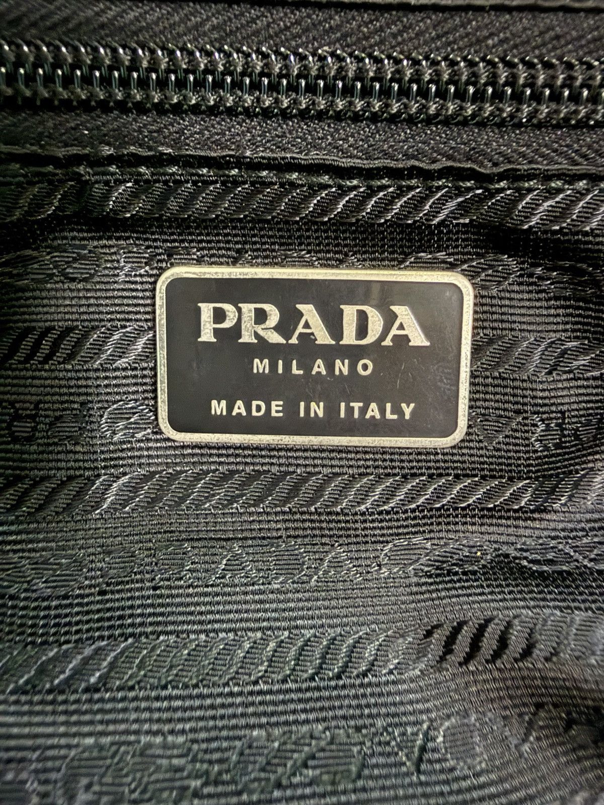 Prada VINTAE PRADA BLACK NYLON SHOULDER BAG Size ONE SIZE - 13 Thumbnail