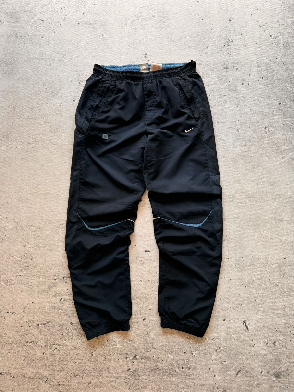 Nike × Vintage NIKE SHOX VINTAGE BASIC LOGO OVERSIZE BAGGY PANTS Size US 32 / EU 48 - 1 Thumbnail
