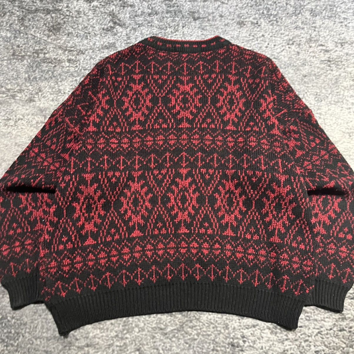 McGregor Vintage 90s McGregor Geometric Pattern Grandpa Sweater XL Size US XL / EU 56 / 4 - 5 Thumbnail