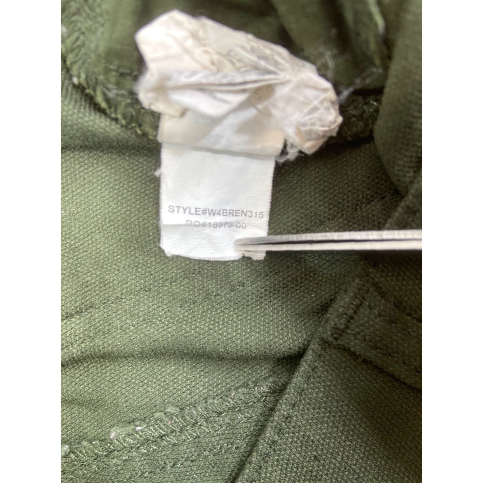 Prana prAna Brenna Moto Pants Womens Regular Skinny Leg Stretch Green Nylon 5 Pocket Khakis Size 27" / US 4 / IT 40 - 5 Thumbnail