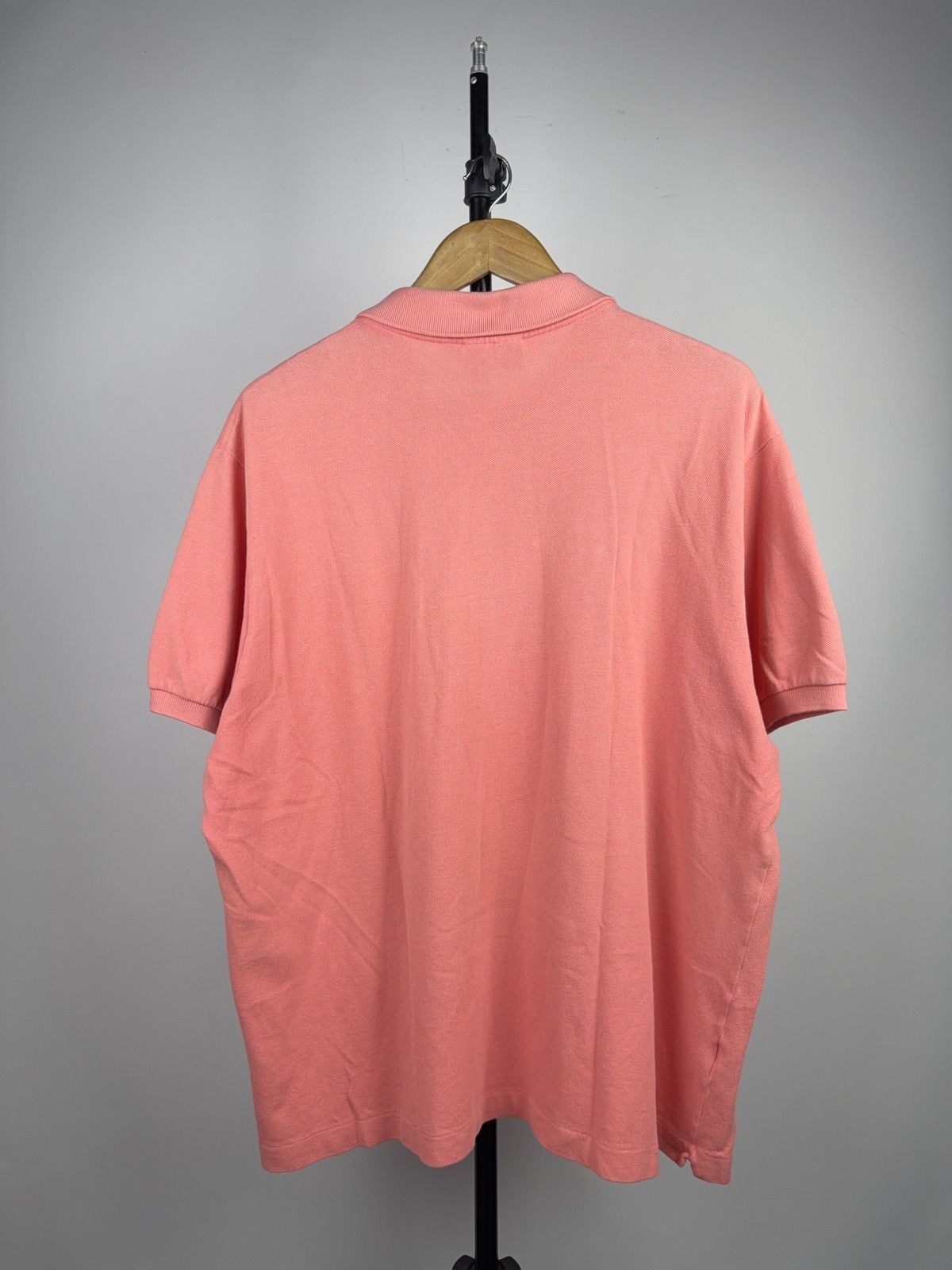 Lacoste 80s Vintage Lacoste Made France Coral Pink Polo Shirt L-XL Size US XL / EU 56 / 4 - 10 Thumbnail