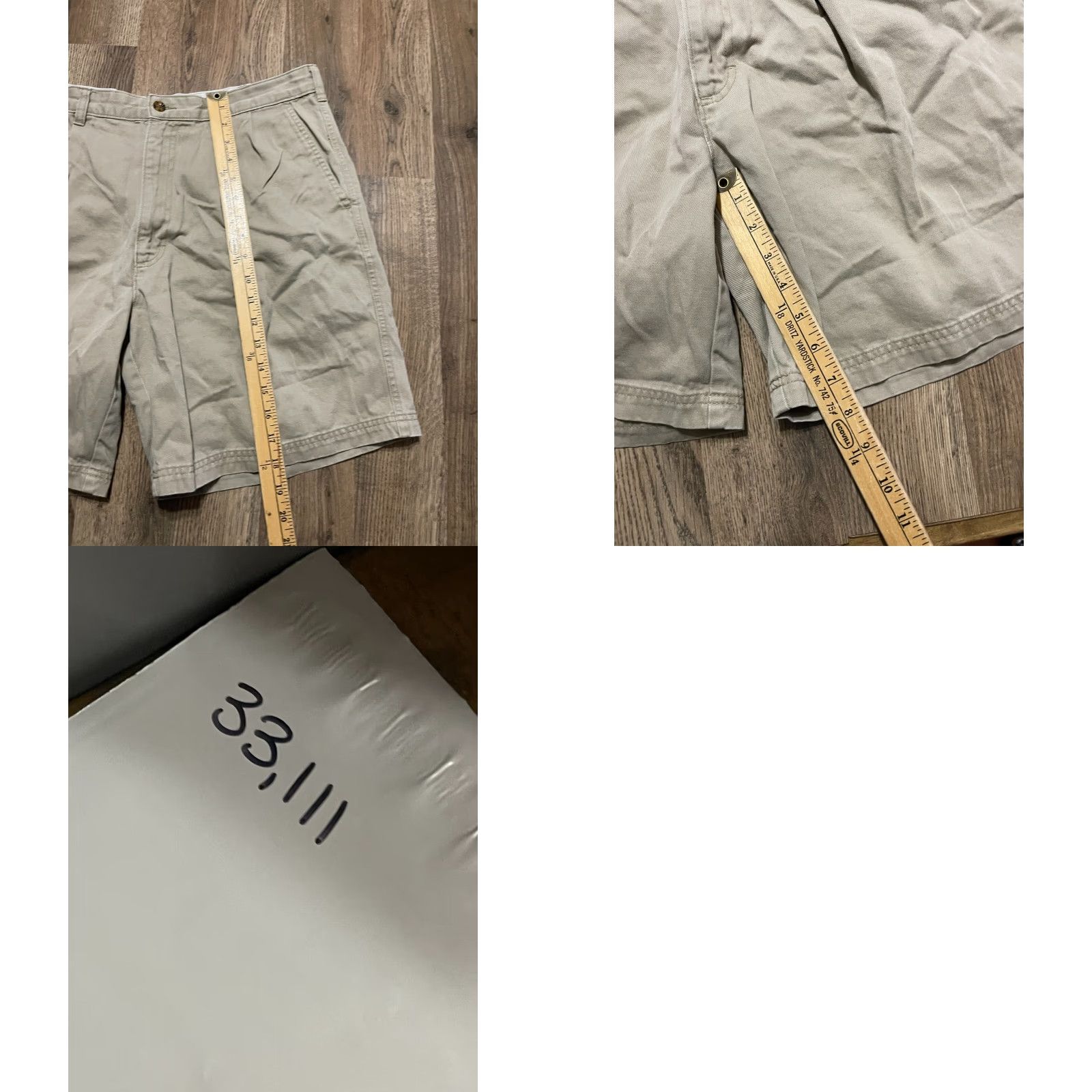 Vintage Woolrich Shorts Men's 36 Brown Khakis Pockets Pleated Casual Chino Regular Fit Vintage No N/A Mens Size US 36 / EU 52 - 8 Thumbnail