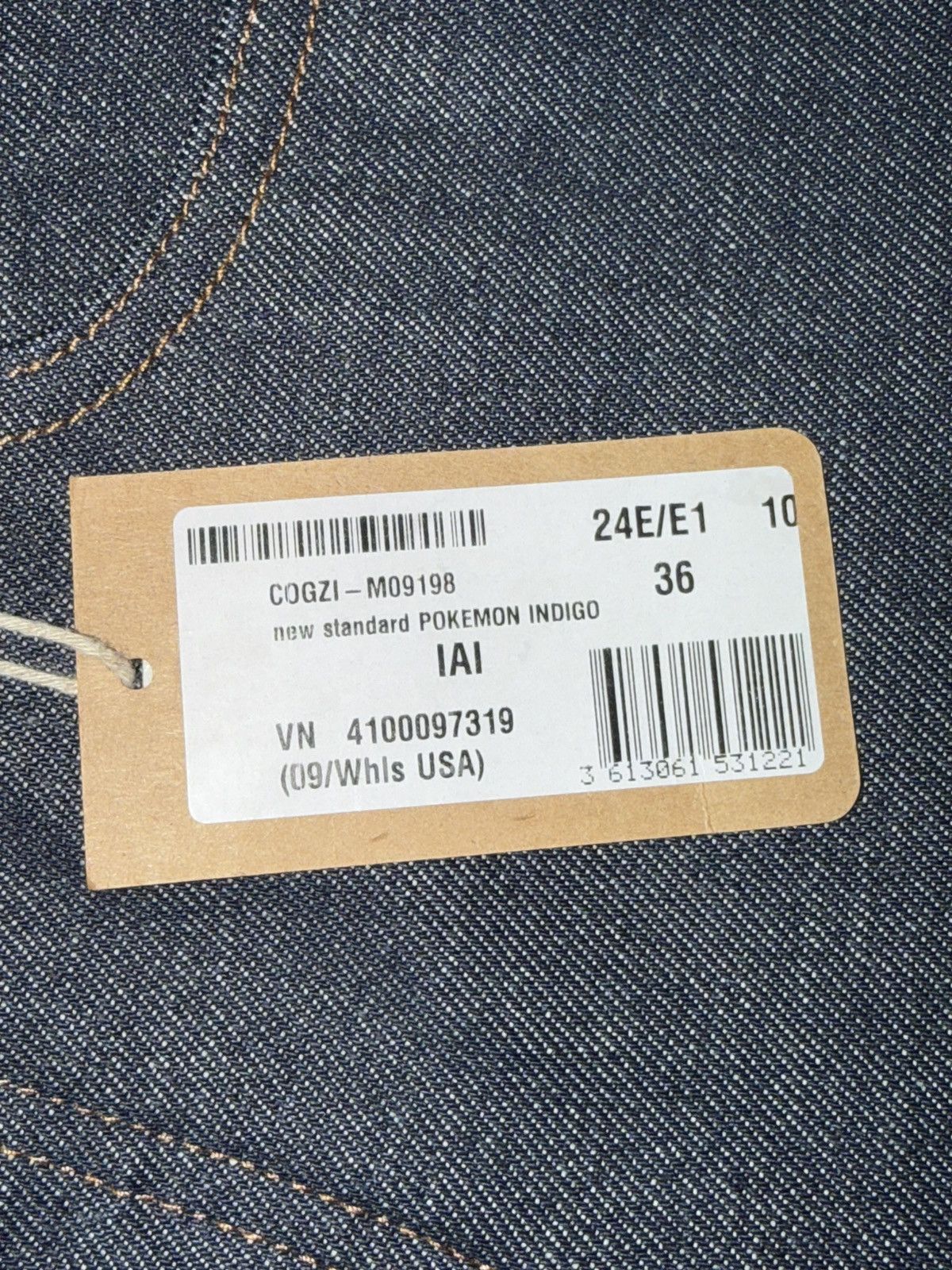 A.P.C. A.P.C. X Pokémon New Standard Jeans in Indigo Size US 36 / EU 52 - 5 Thumbnail